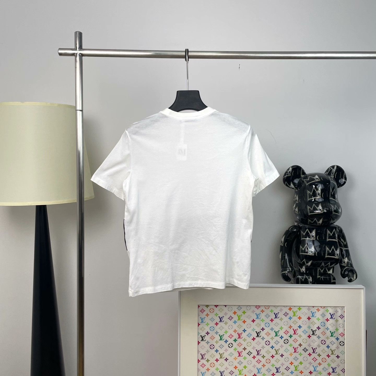 Prada Prada Cotton Multi T-Shirt S Women Size S / US 4 / IT 40 - 4 Thumbnail