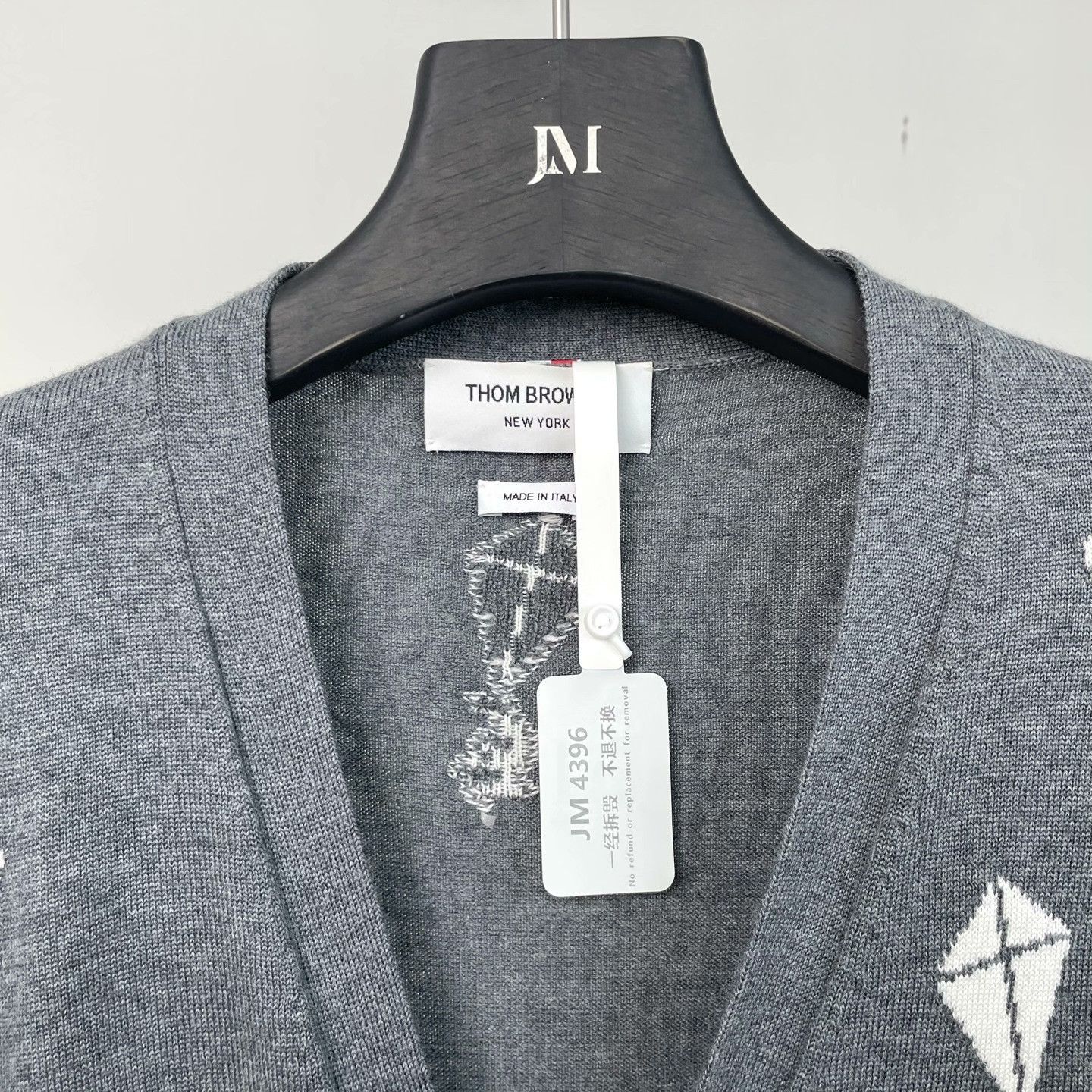 Thom Browne Thom Browne Wool Striped Brown Sweater m Men Size US M / EU 48-50 / 2 - 3 Thumbnail