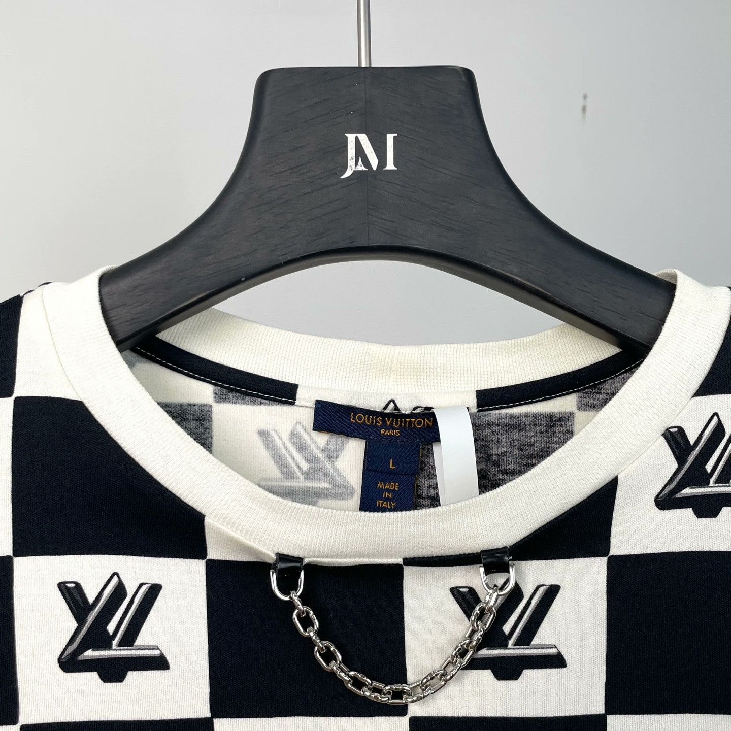 Louis Vuitton Louis Vuitton Retro Black T-Shirt L Women Size L / US 10 / IT 46 - 3 Thumbnail