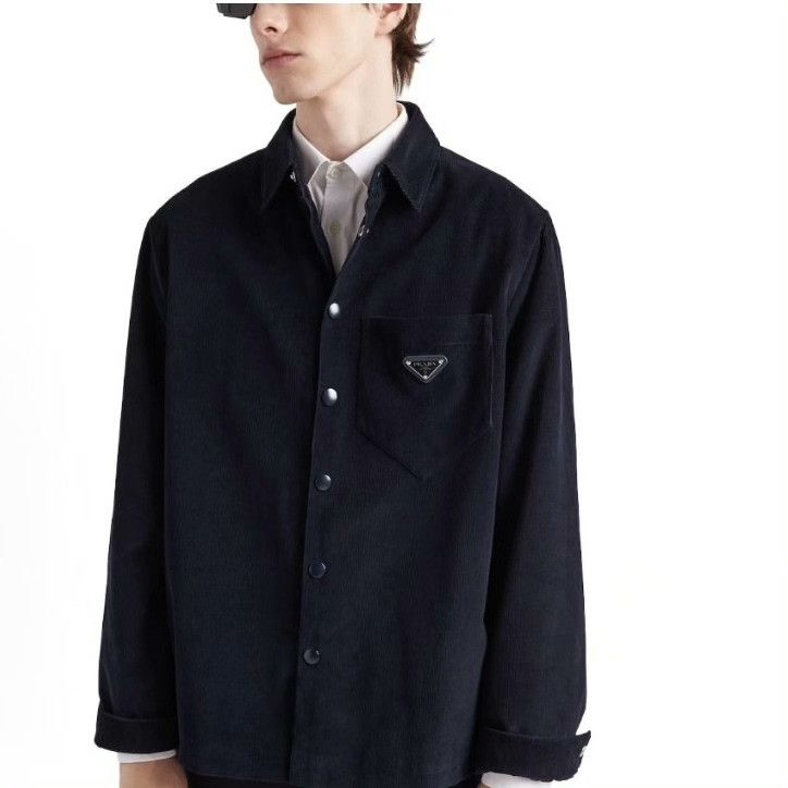 Prada Prada Blue Shirt m Men Size US M / EU 48-50 / 2 - 6 Thumbnail