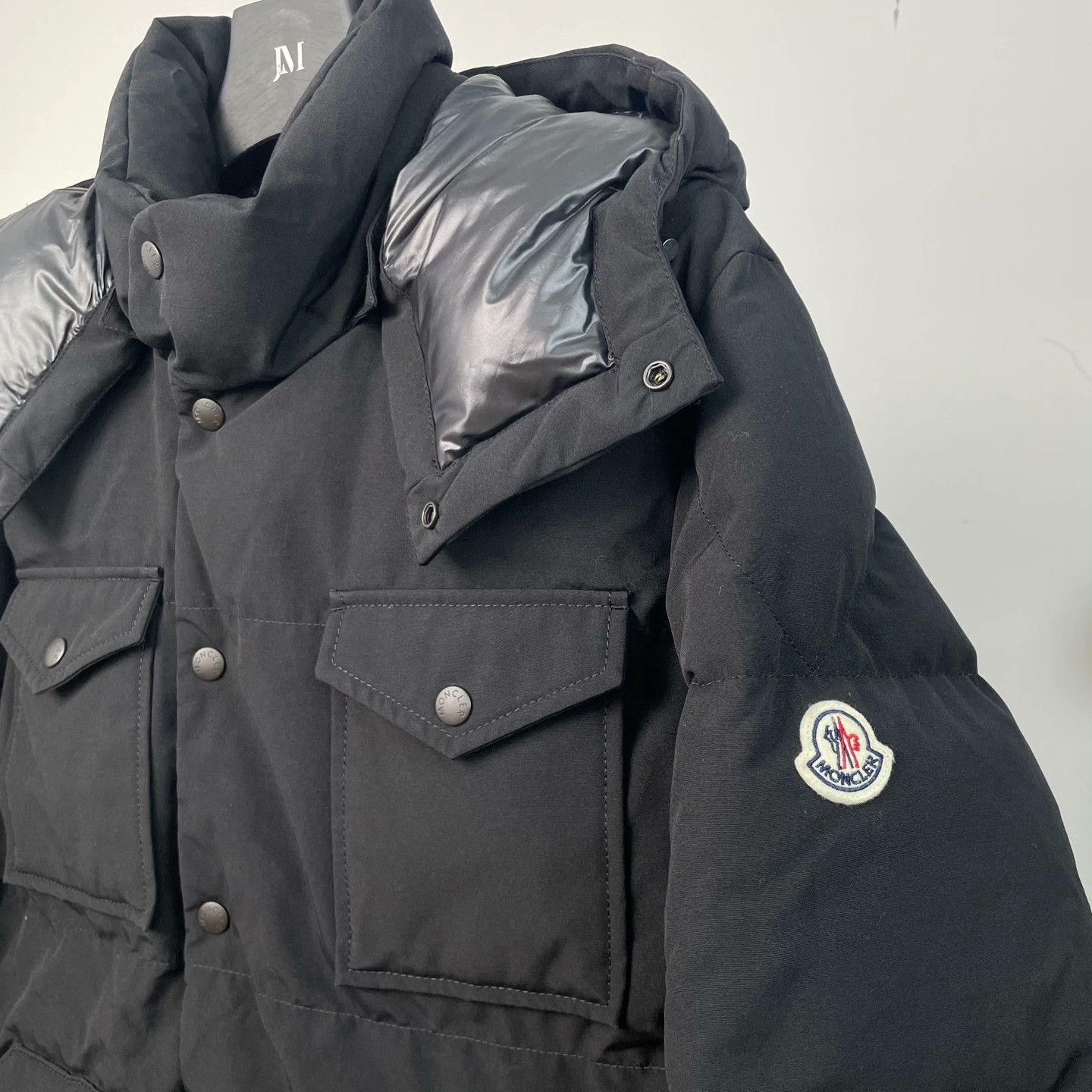Moncler Moncler Cropped Heavy Coat l Men Size US L / EU 52-54 / 3 - 4 Thumbnail