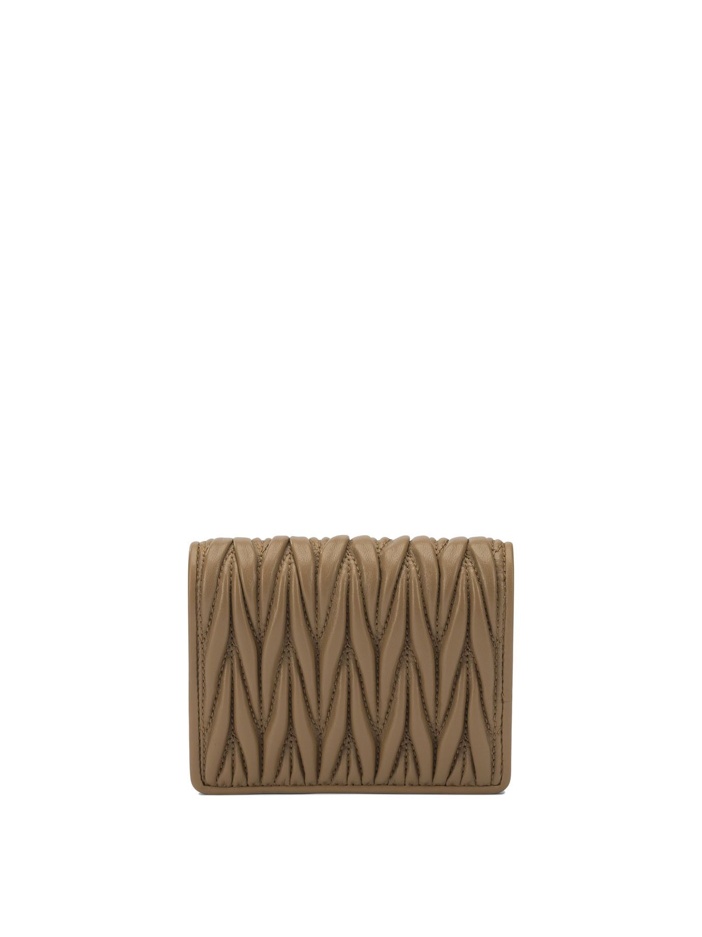 Miu Miu Miu Miu Nappa Leather Quilted Wallet Women - USA Duties Paid Size ONE SIZE - 3 Thumbnail