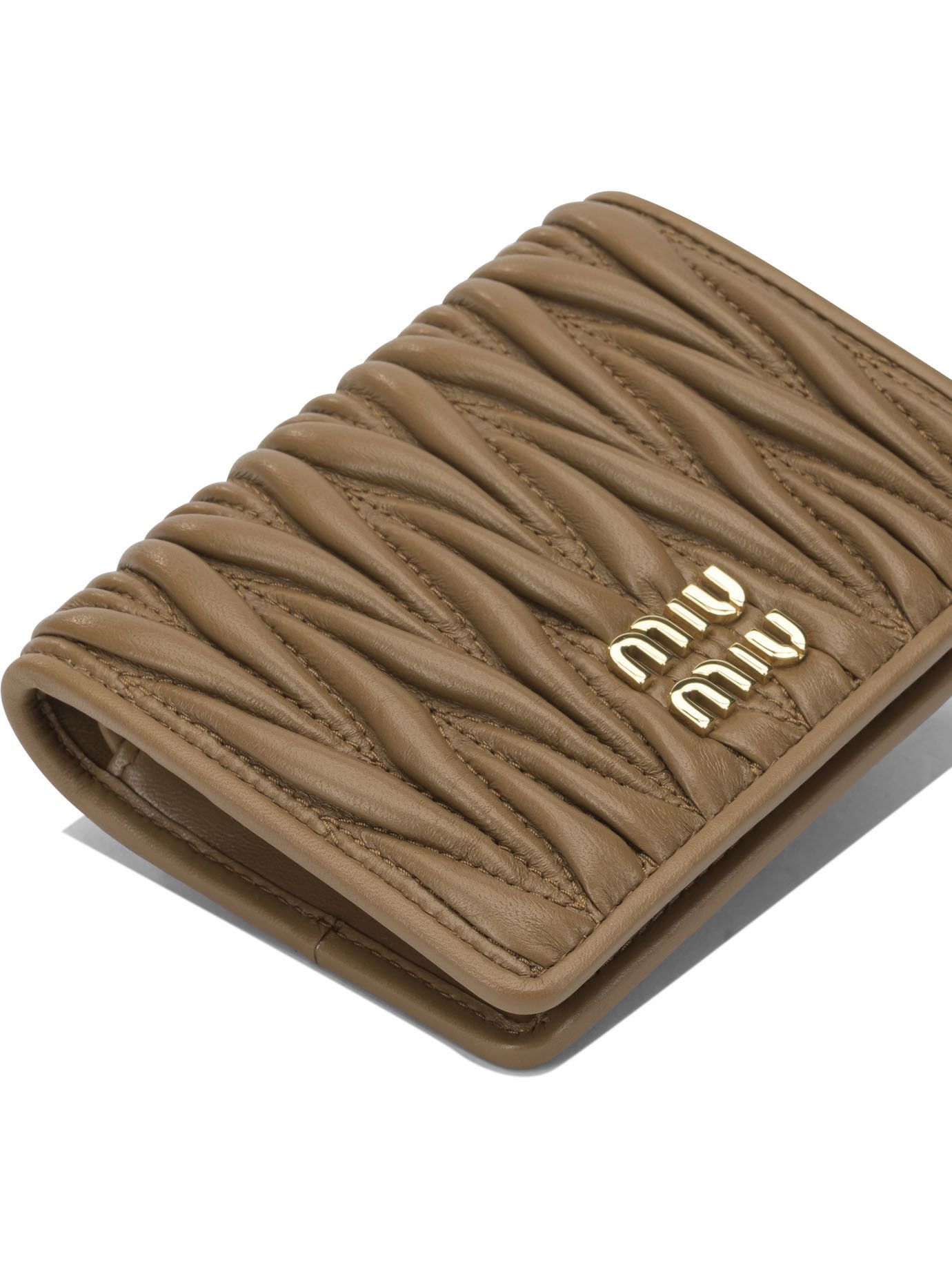 Miu Miu Miu Miu Nappa Leather Quilted Wallet Women - USA Duties Paid Size ONE SIZE - 4 Thumbnail