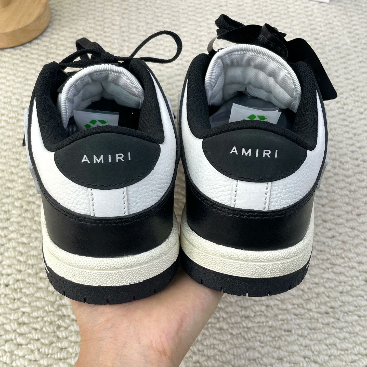 Amiri Amiri Leather Lowtop Sneakers 7 Men Size US 7 / EU 40 - 4 Thumbnail