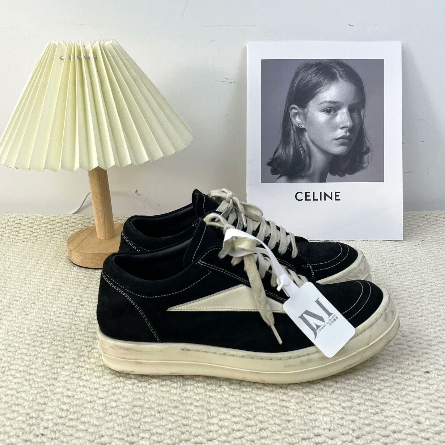 Rick Owens Rick Owens Lowtop Sneakers us_9 Women Size US 9 / IT 39 - 2 Thumbnail