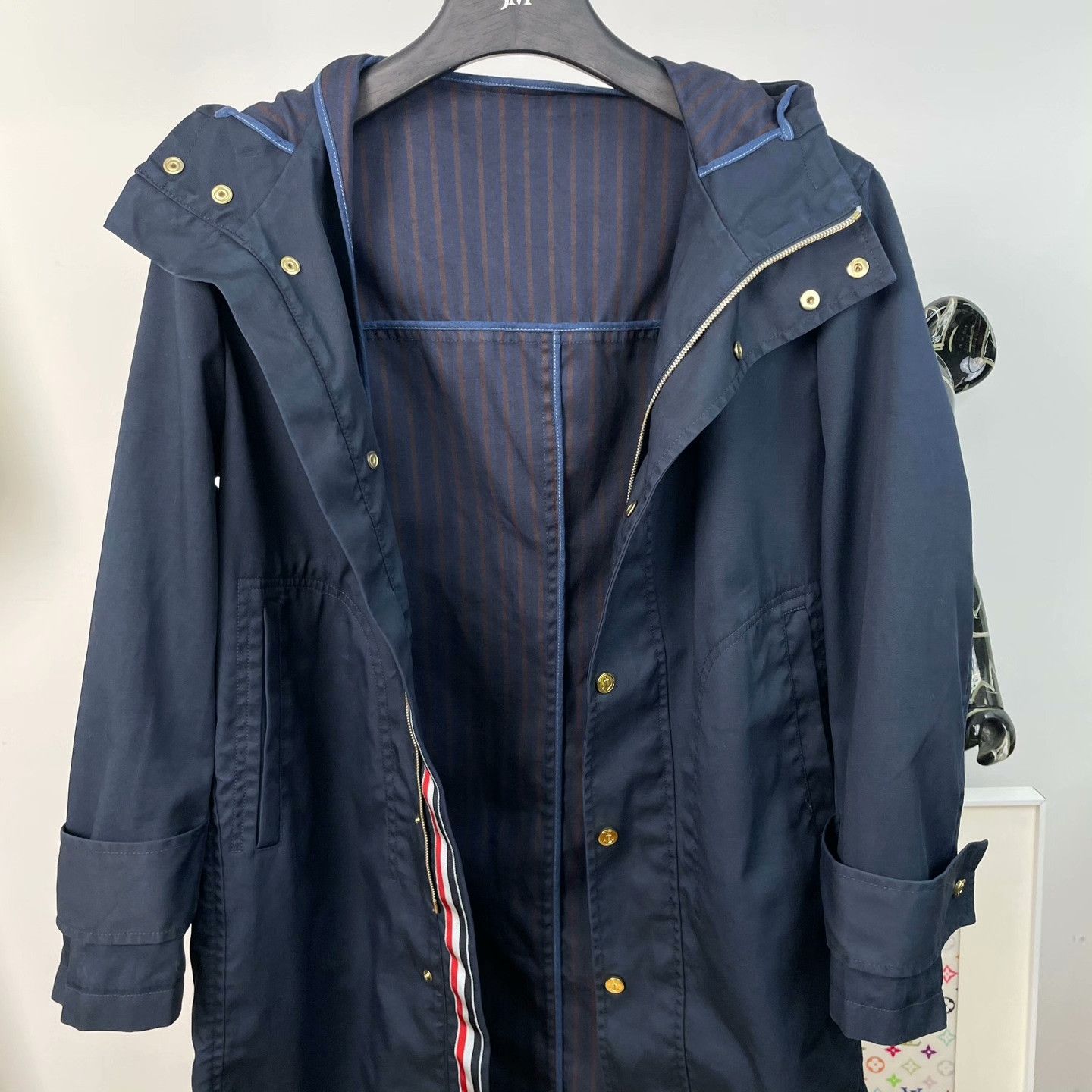 Thom Browne Thom Browne Long Brown Light Jacket xxs Men Size US XXS / EU 40 - 4 Thumbnail