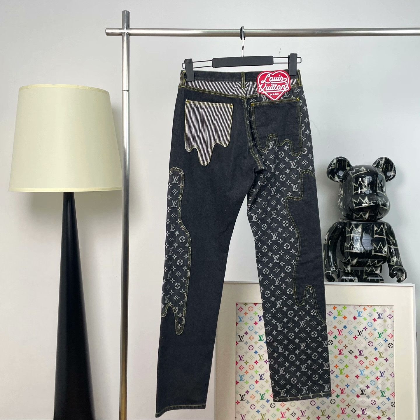Louis Vuitton Louis Vuitton Collab Denim Jeans 32 Men Size US 32 / EU 48 - 2 Thumbnail