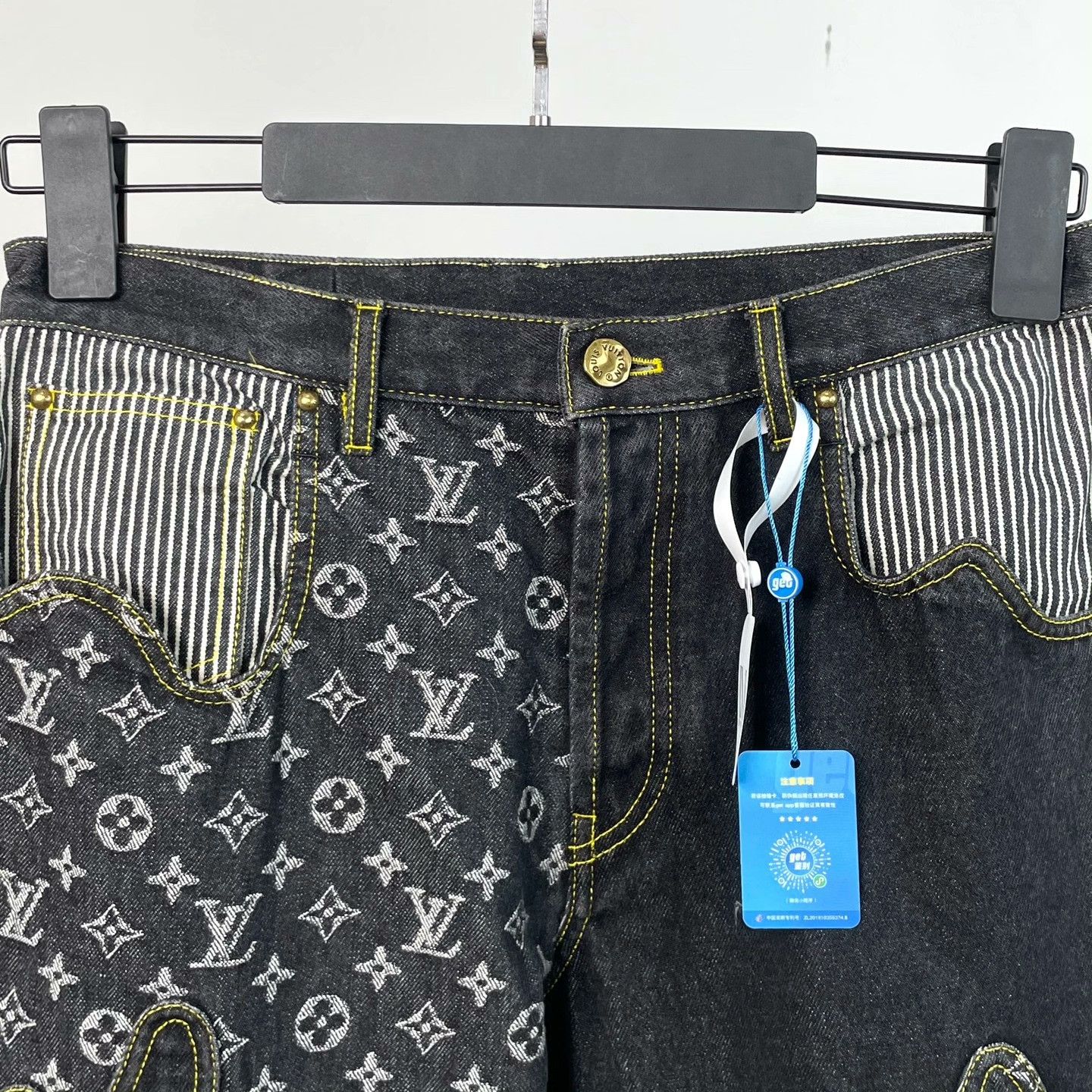 Louis Vuitton Louis Vuitton Collab Denim Jeans 32 Men Size US 32 / EU 48 - 4 Thumbnail
