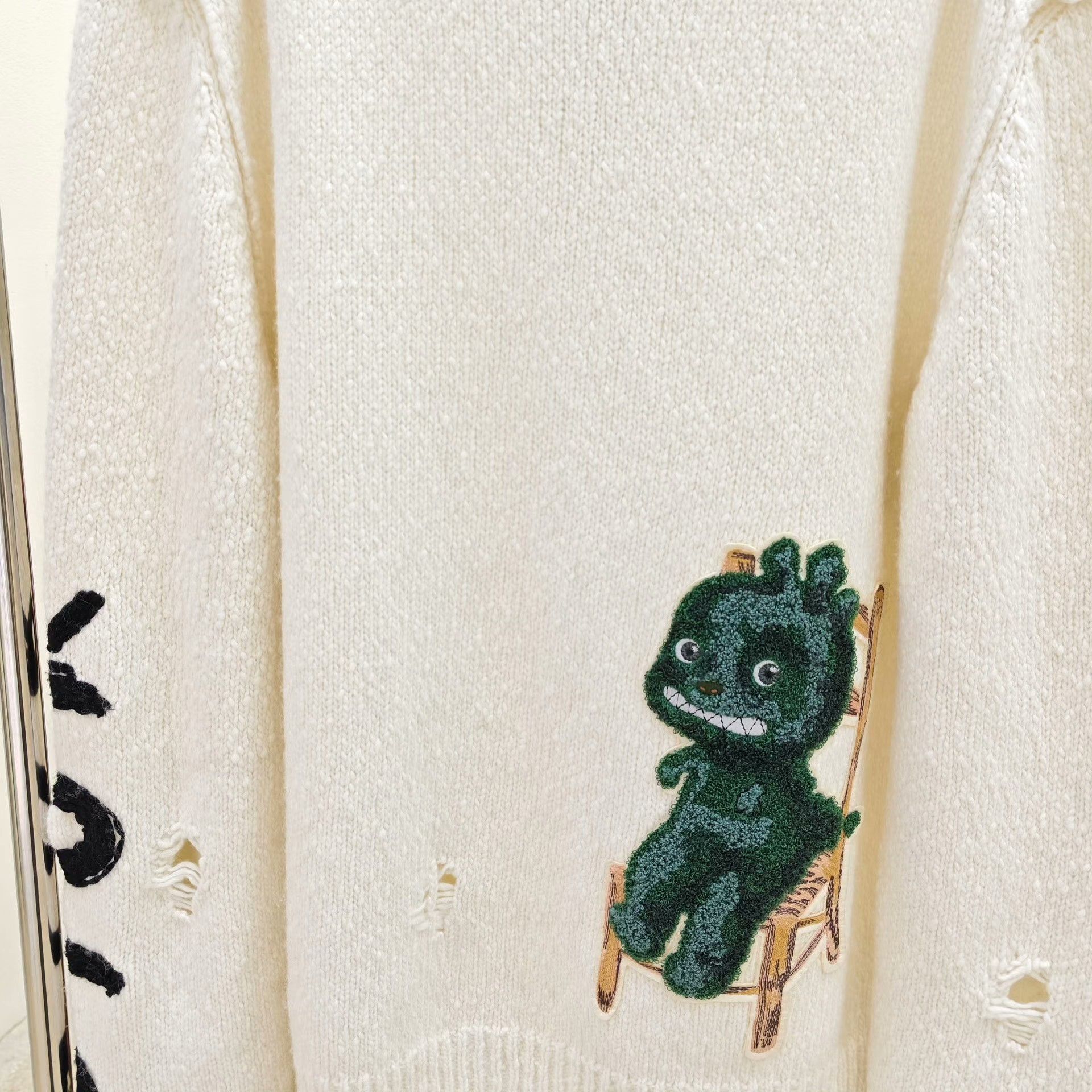 Dior Dior Casual Embroidered Sweater m Men Size US M / EU 48-50 / 2 - 3 Thumbnail