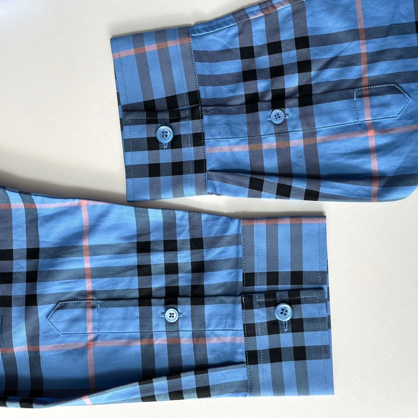 Burberry Burberry Cotton Plaid Shirt m Men Size US M / EU 48-50 / 2 - 4 Thumbnail