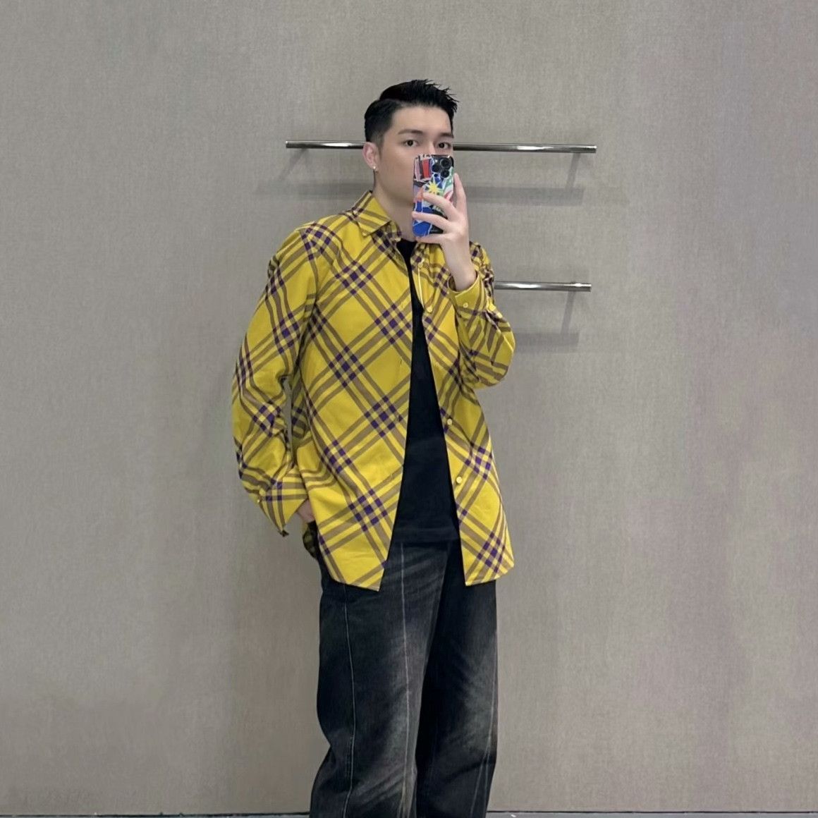 Burberry Burberry Plaid Shirt s Men Size US S / EU 44-46 / 1 - 6 Thumbnail