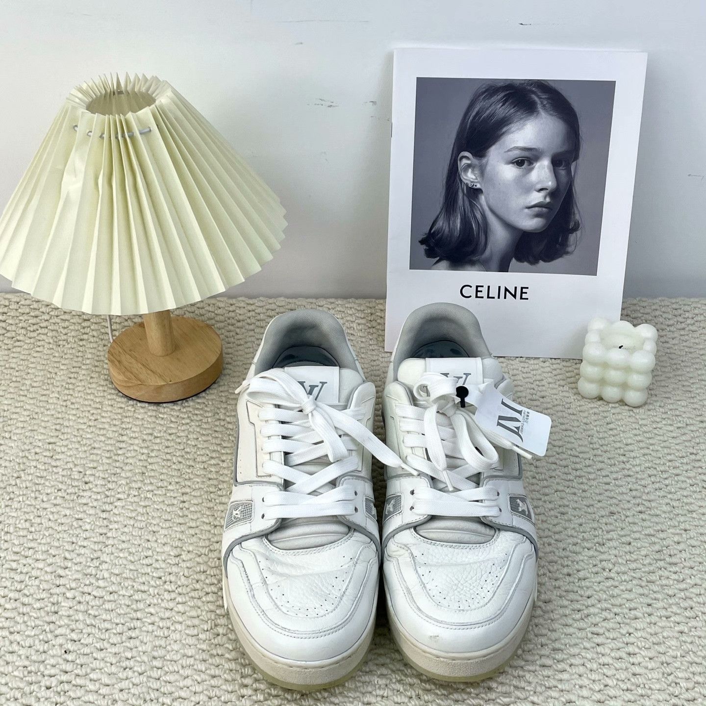 Louis Vuitton Louis Vuitton Training White Lowtop Sneakers 9 Men Size US 9 / EU 42 - 4 Thumbnail