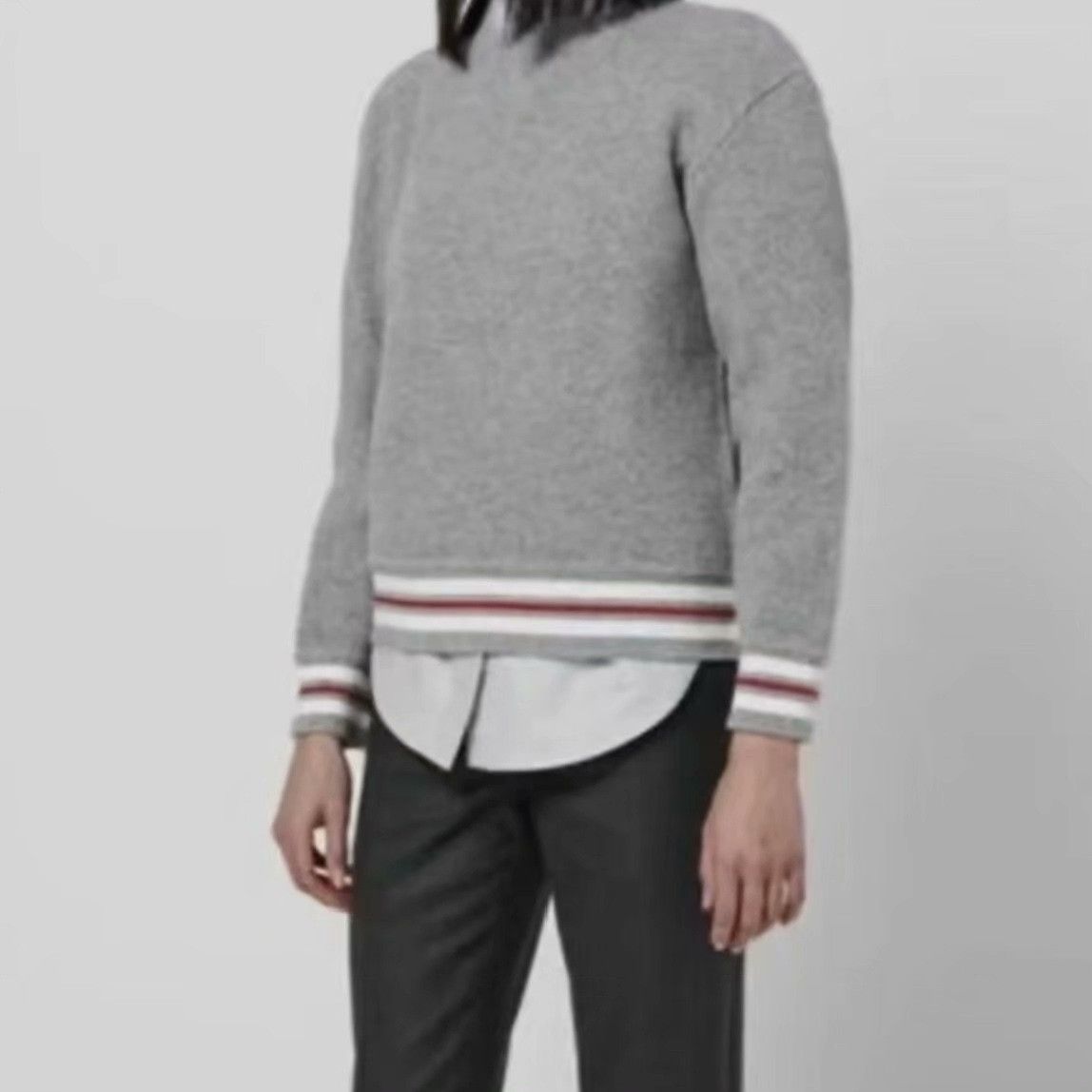 Thom Browne Thom Browne Striped Brown Sweater M Women Size M / US 6-8 / IT 42-44 - 5 Thumbnail