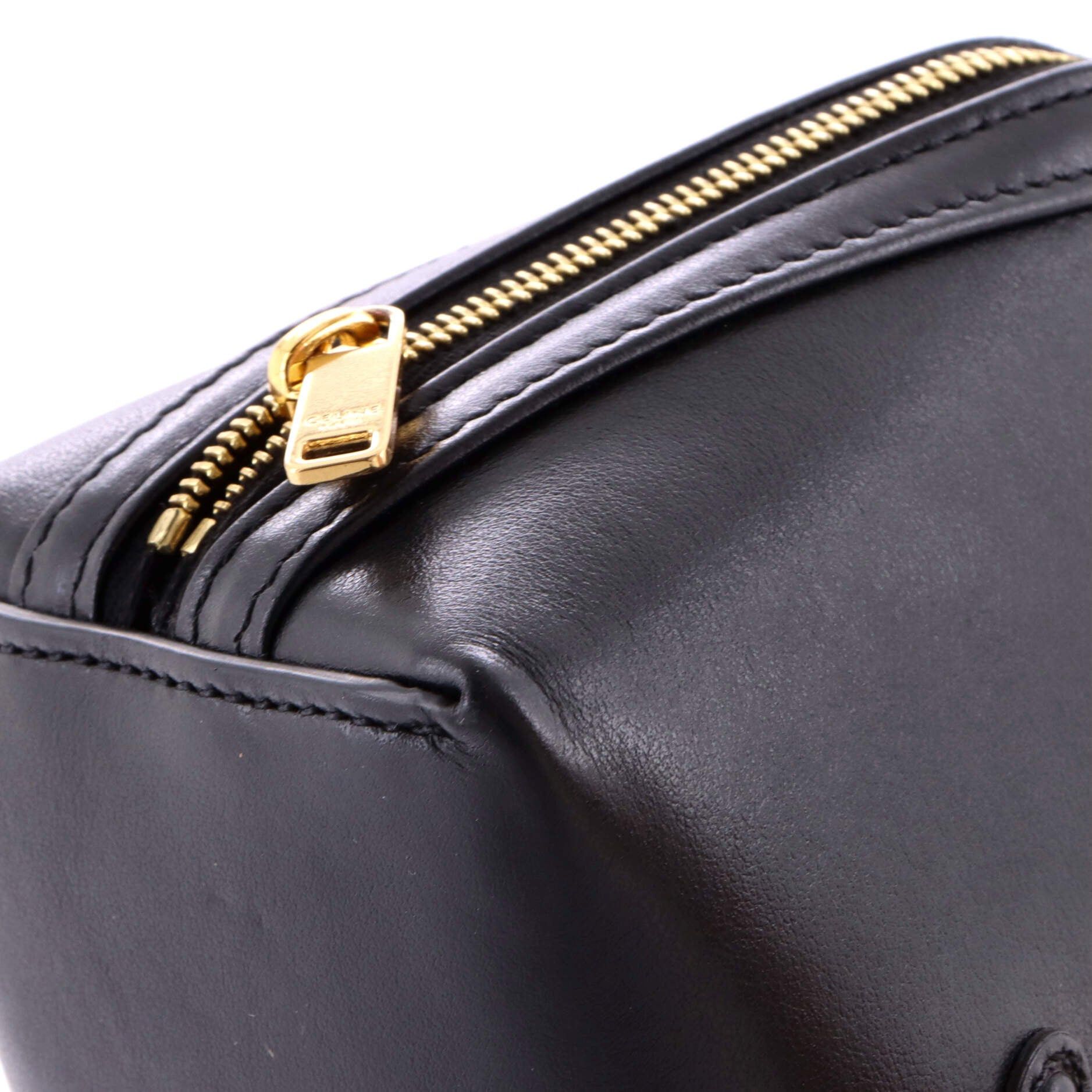 Celine Cuir Triomphe Zip Around Chain Clutch Size ONE SIZE - 6 Thumbnail