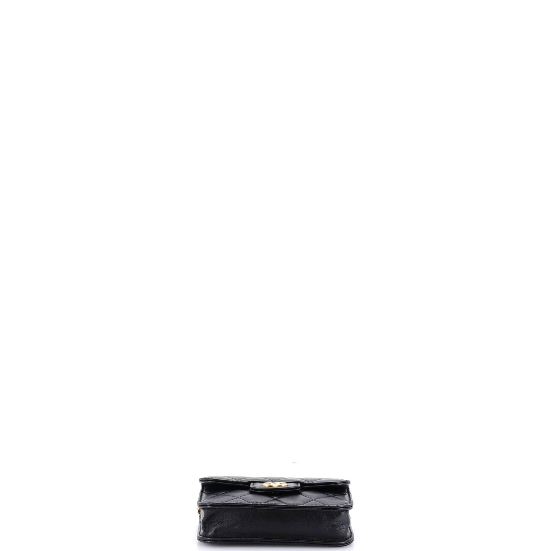 Chanel Top Handle Flap Coin Purse with Chain Size ONE SIZE - 5 Thumbnail