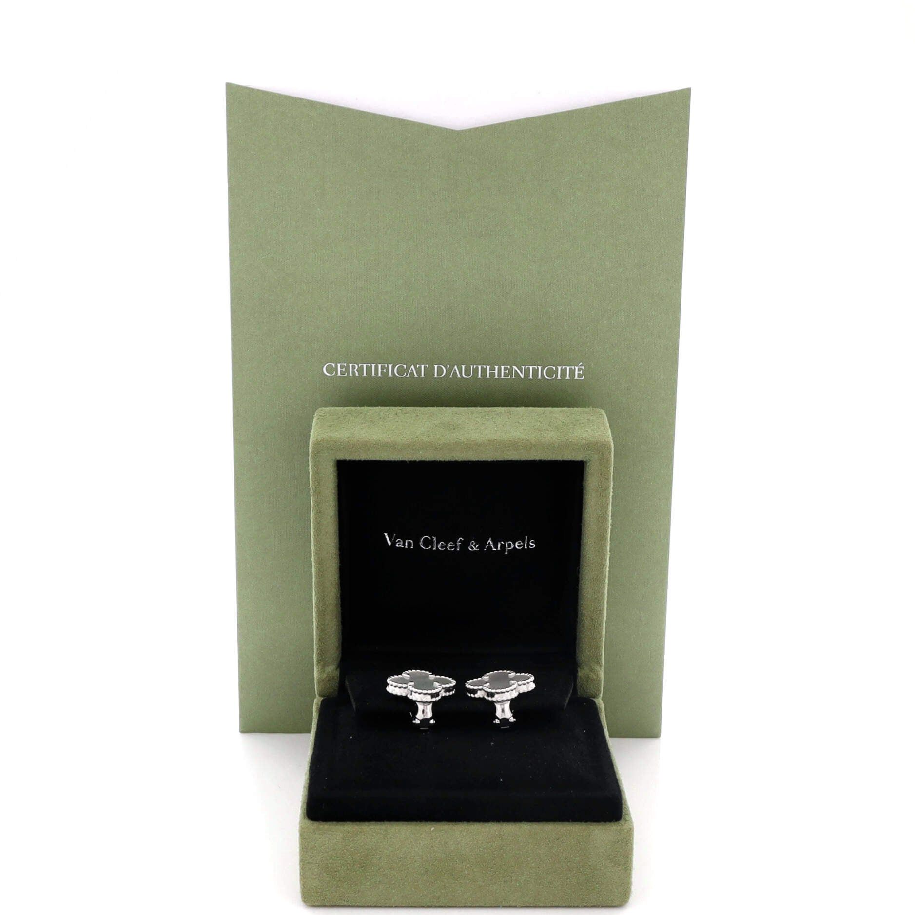 Van Cleef & Arpels Vintage Alhambra Earrings Size ONE SIZE - 2 Thumbnail