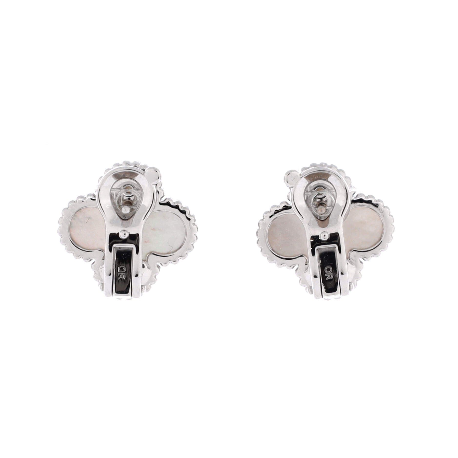 Van Cleef & Arpels Vintage Alhambra Earrings Size ONE SIZE - 3 Thumbnail