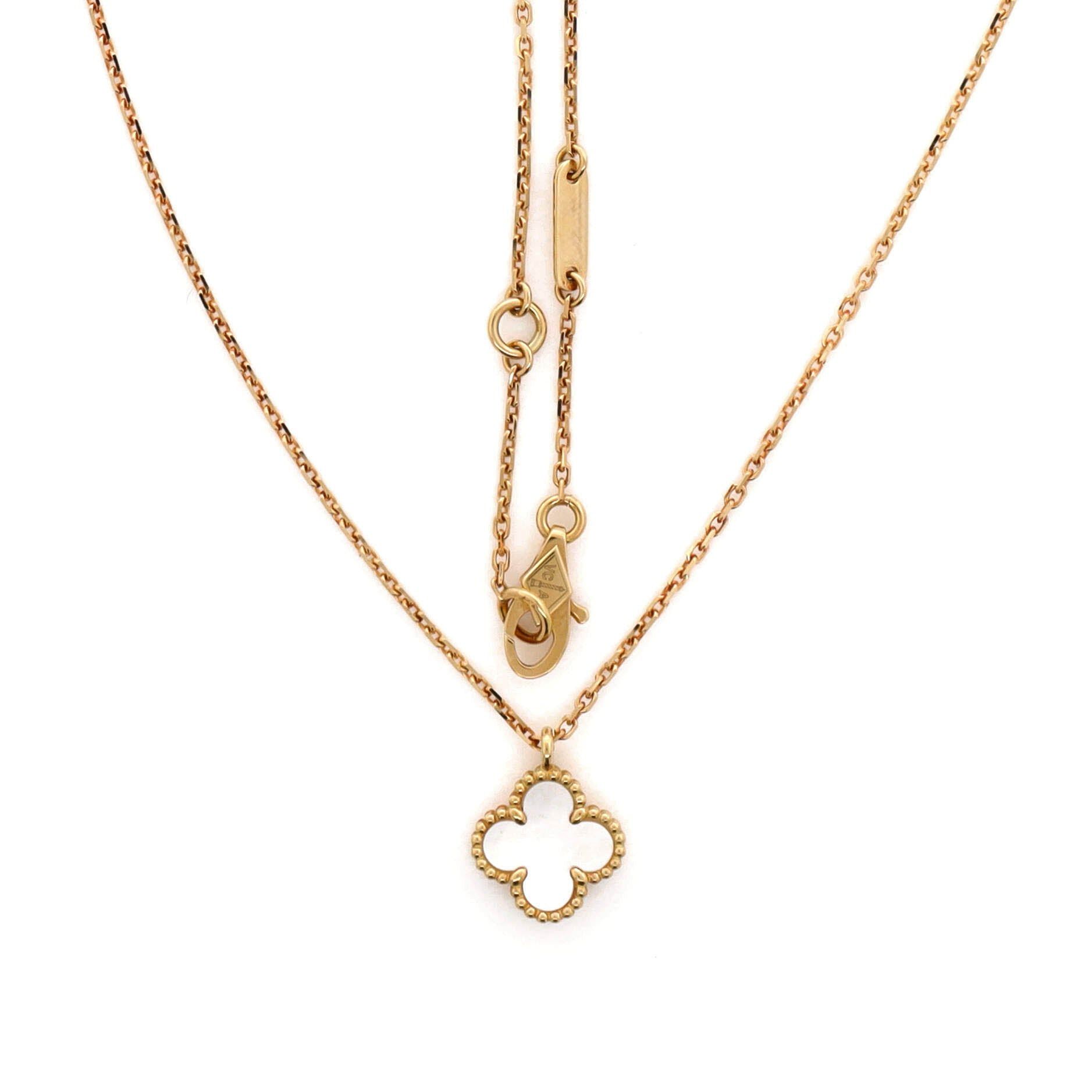 Van Cleef & Arpels Sweet Alhambra Pendant Necklace Size ONE SIZE - 3 Thumbnail