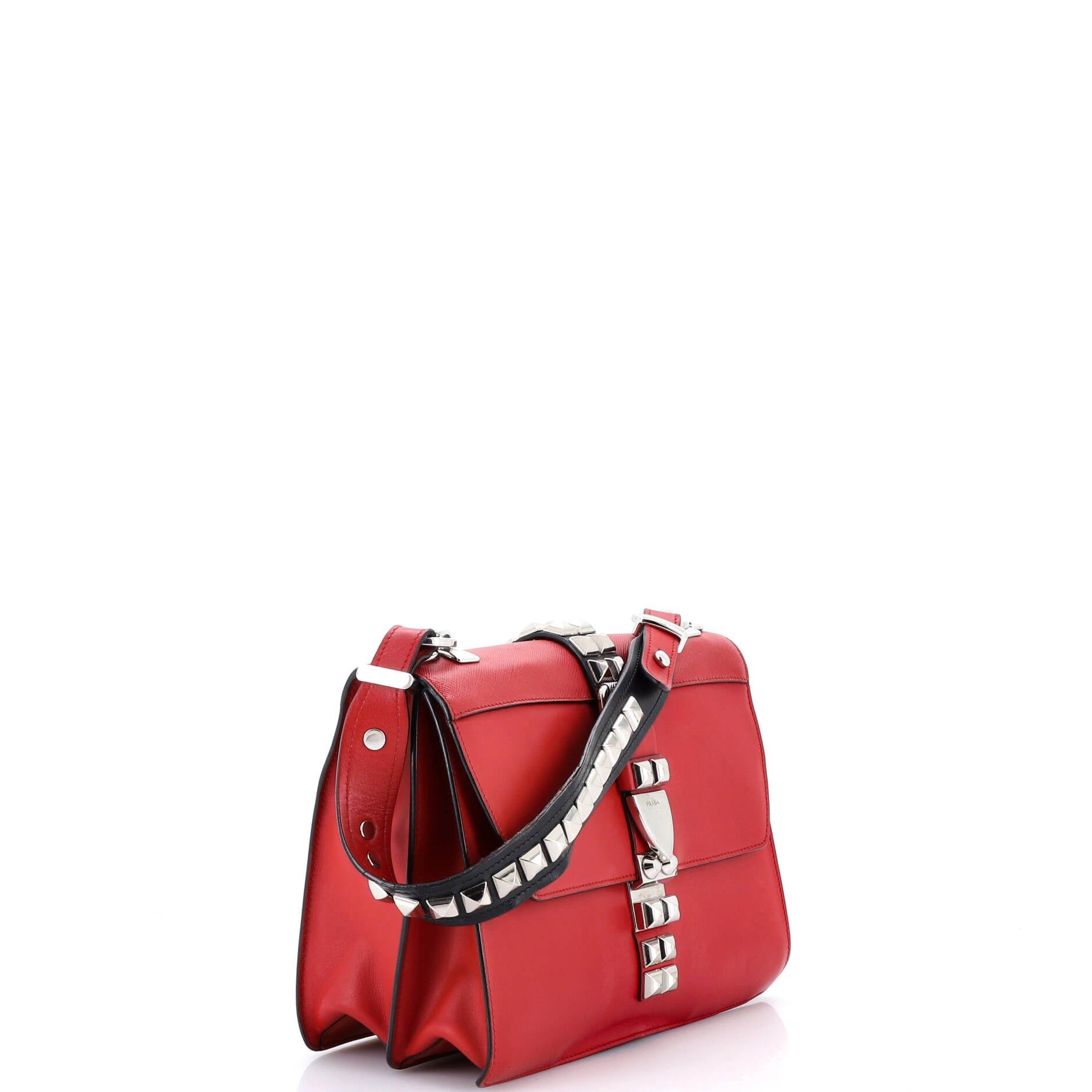 Prada Monochrome Elektra Shoulder Bag Size ONE SIZE - 2 Thumbnail
