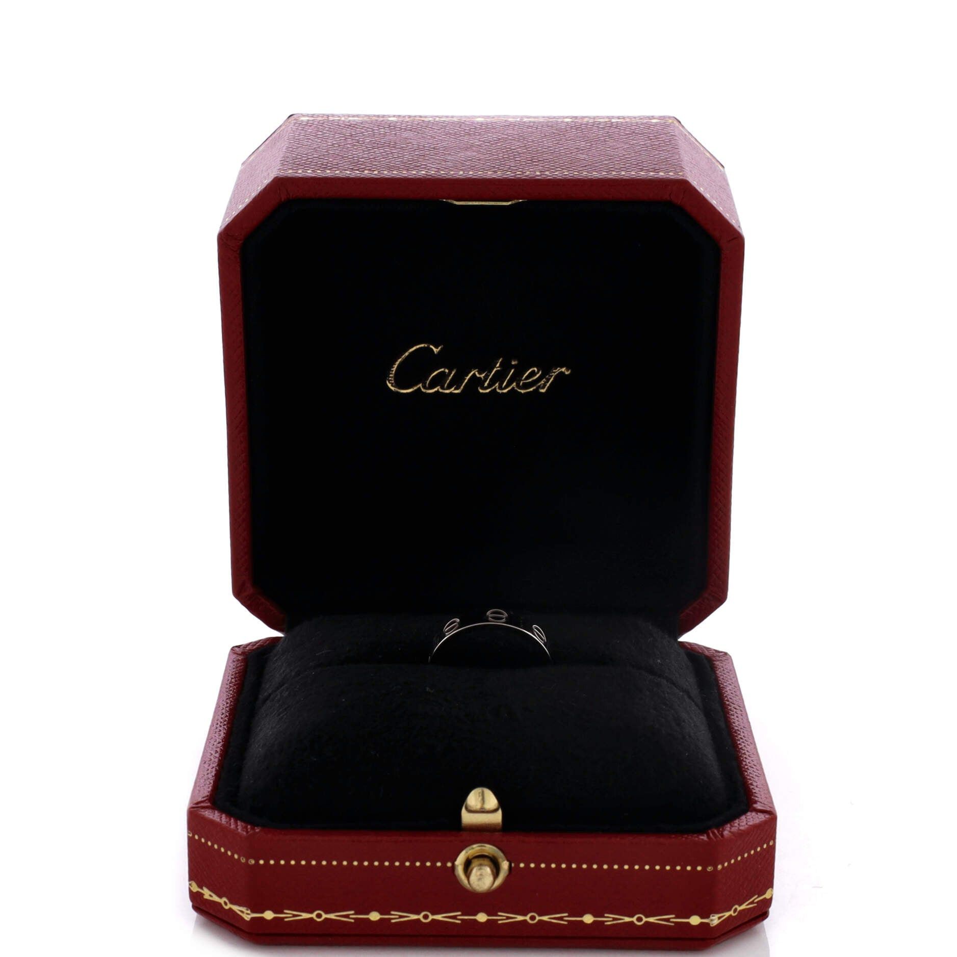 Cartier Love Wedding Band Ring Size ONE SIZE - 2 Thumbnail