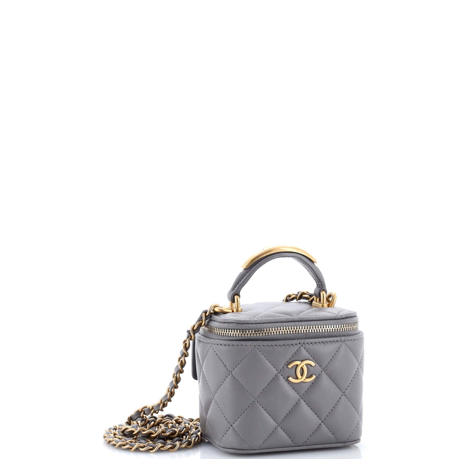 Chanel CC Top Handle Vanity Case with Chain Size ONE SIZE - 2 Thumbnail