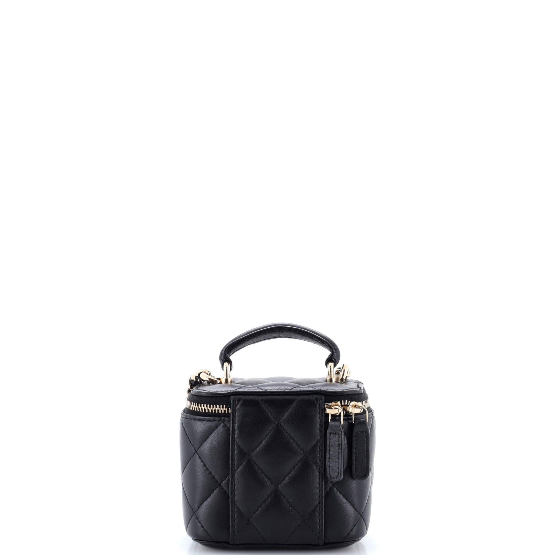 Chanel Classic Top Handle Vanity Case with Chain Size ONE SIZE - 3 Thumbnail