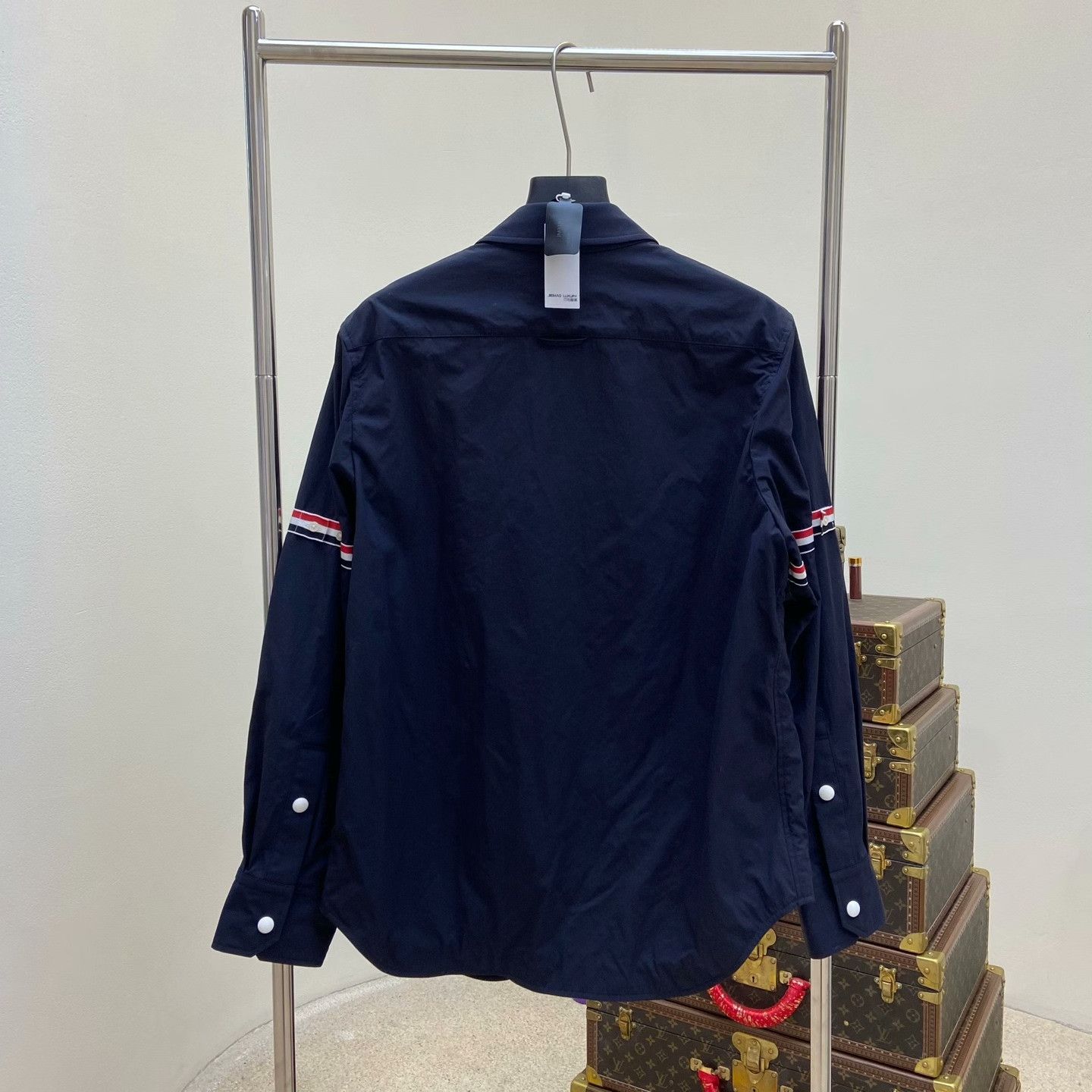 Thom Browne Thom Browne Striped Brown Shirt s Men Size US S / EU 44-46 / 1 - 2 Thumbnail