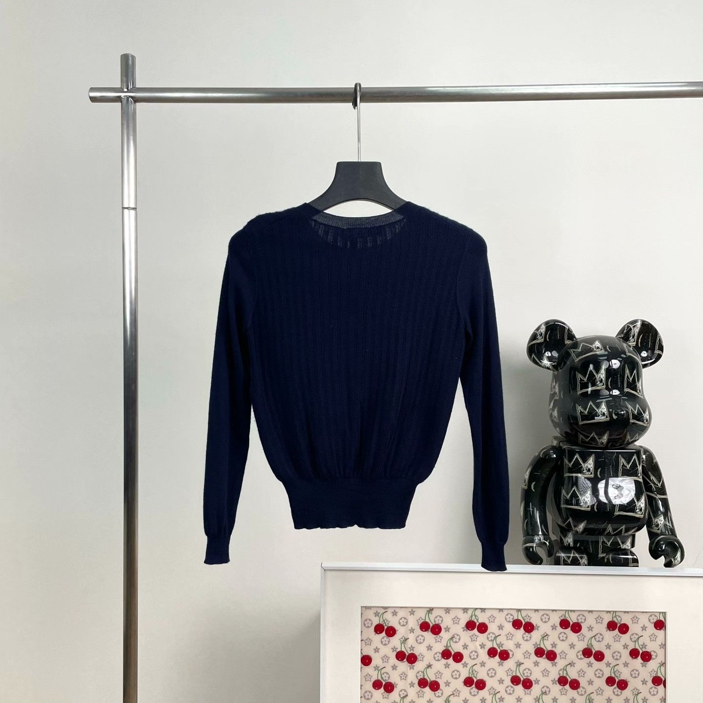 Dior Dior Knit Blue Sweater it_36 Women Size XS / US 0-2 / IT 36-38 - 2 Thumbnail
