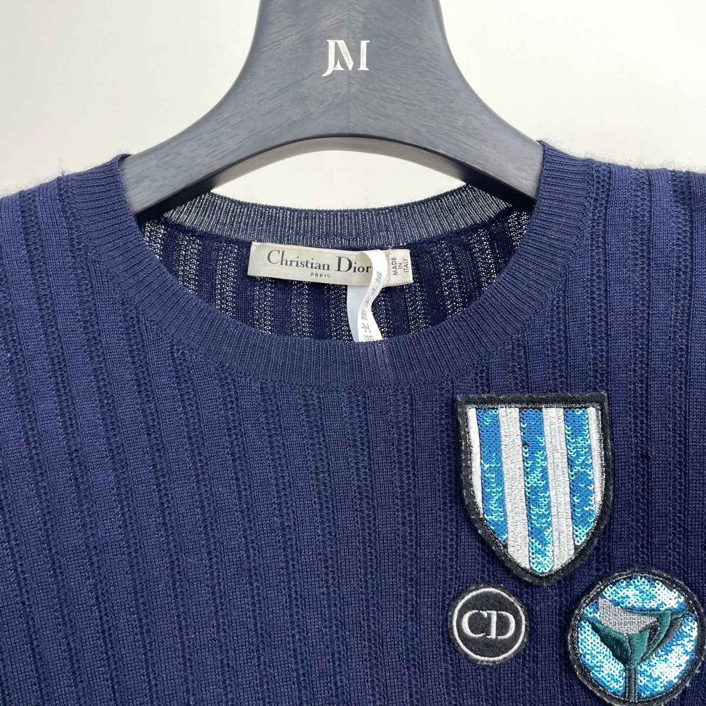 Dior Dior Knit Blue Sweater it_36 Women Size XS / US 0-2 / IT 36-38 - 3 Thumbnail