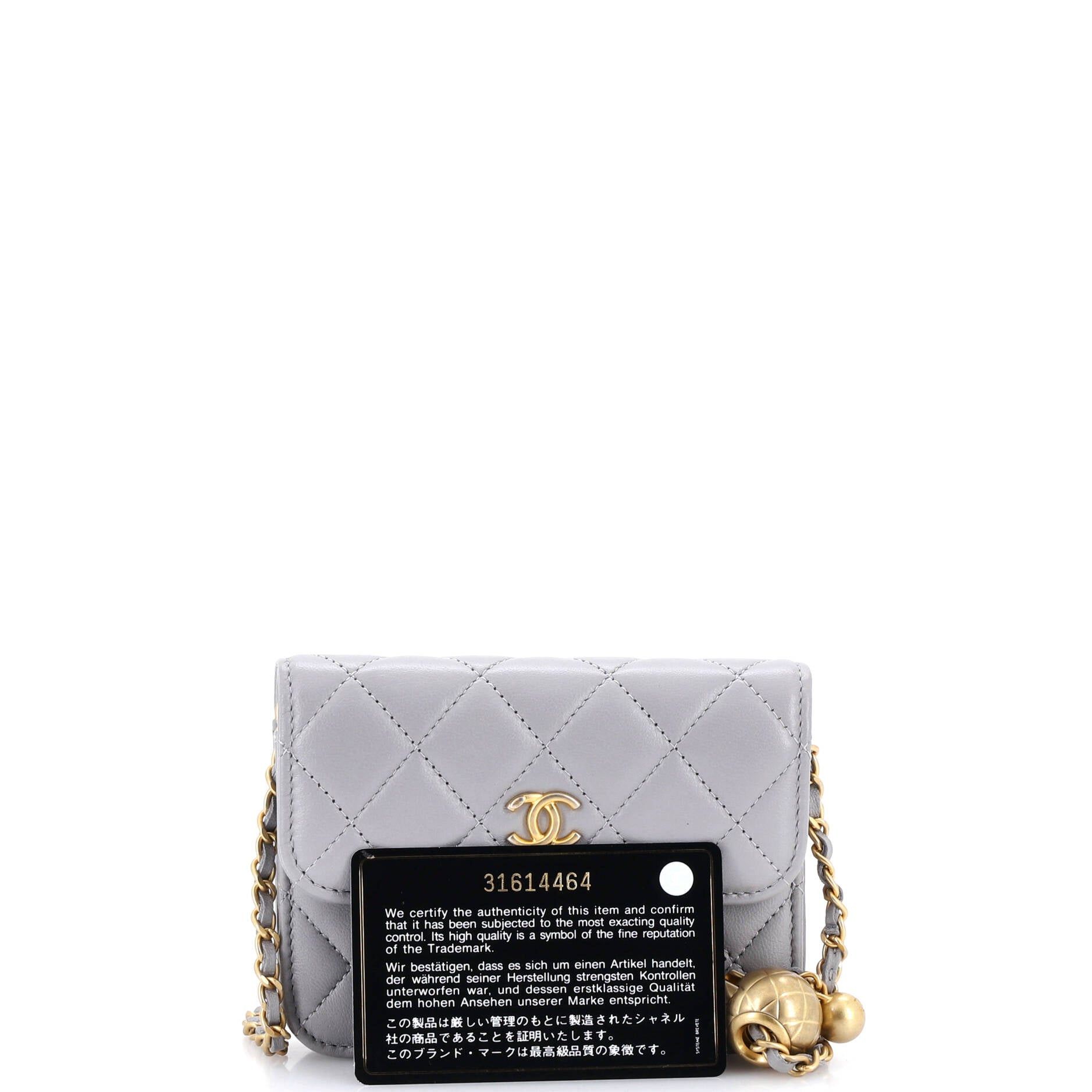 Chanel Pearl Crush Flap Clutch with Chain Size ONE SIZE - 2 Thumbnail