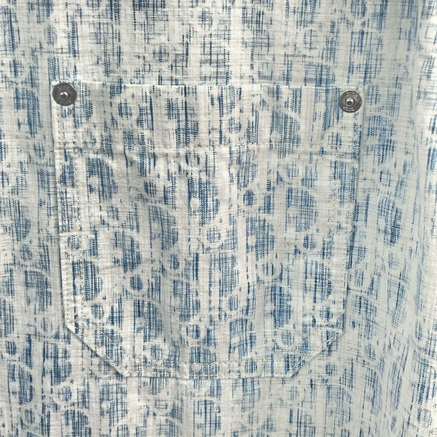 Dior Dior Denim Printed Shirt xxs Men Size US XXS / EU 40 - 4 Thumbnail