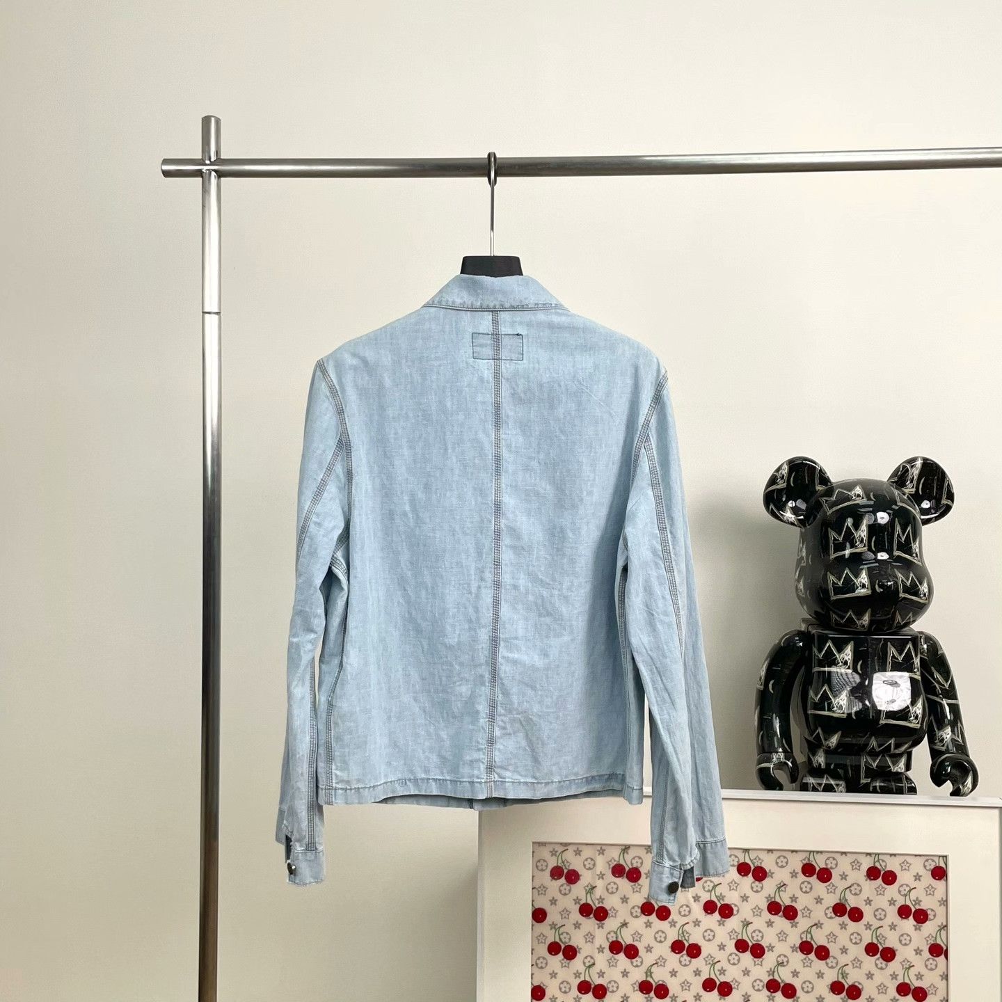 Prada Prada Denim Blue Shirt l Men Size US L / EU 52-54 / 3 - 2 Thumbnail