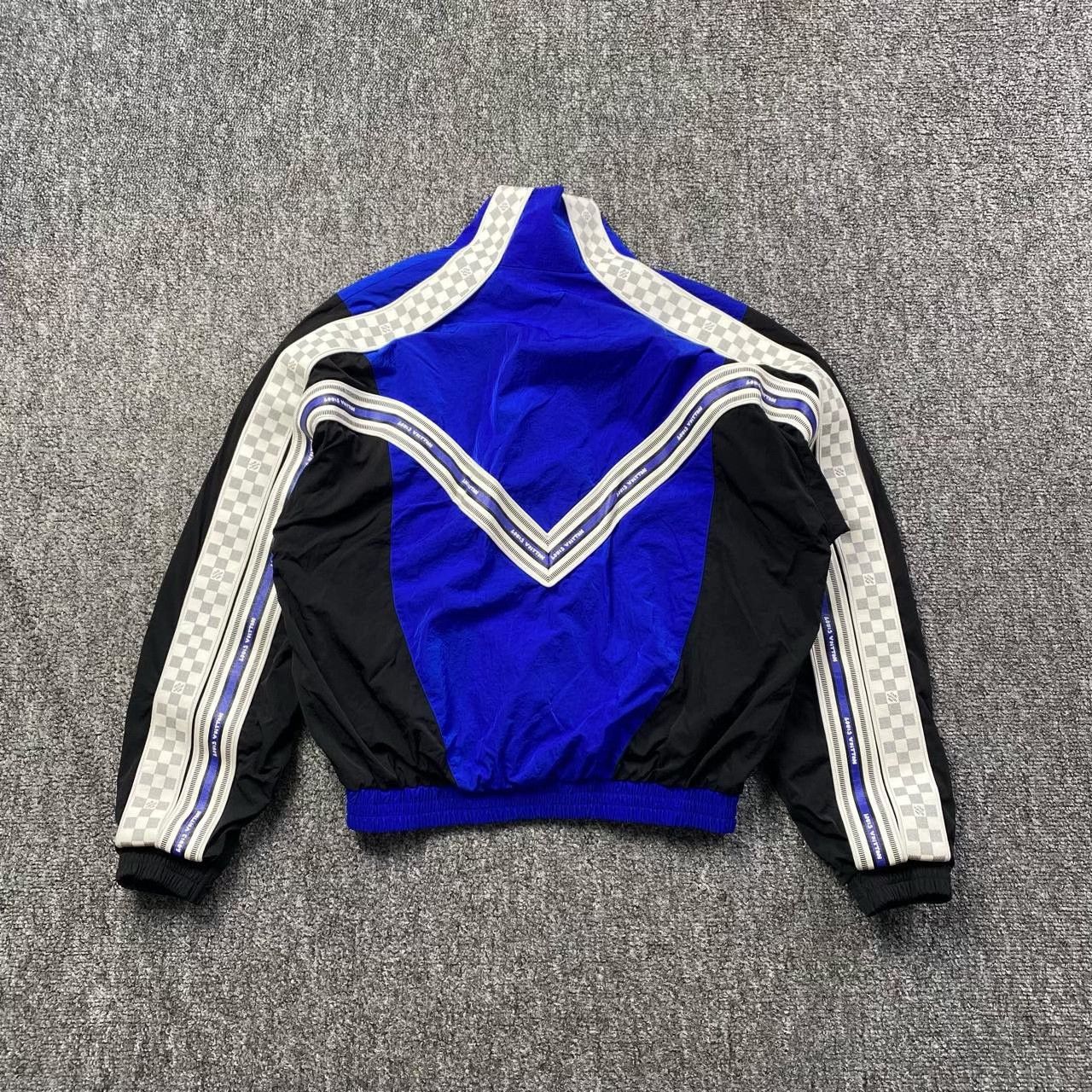 Louis Vuitton Louis Vuitton Retro Striped Blue Light Jacket s Men Size US S / EU 44-46 / 1 - 5 Thumbnail