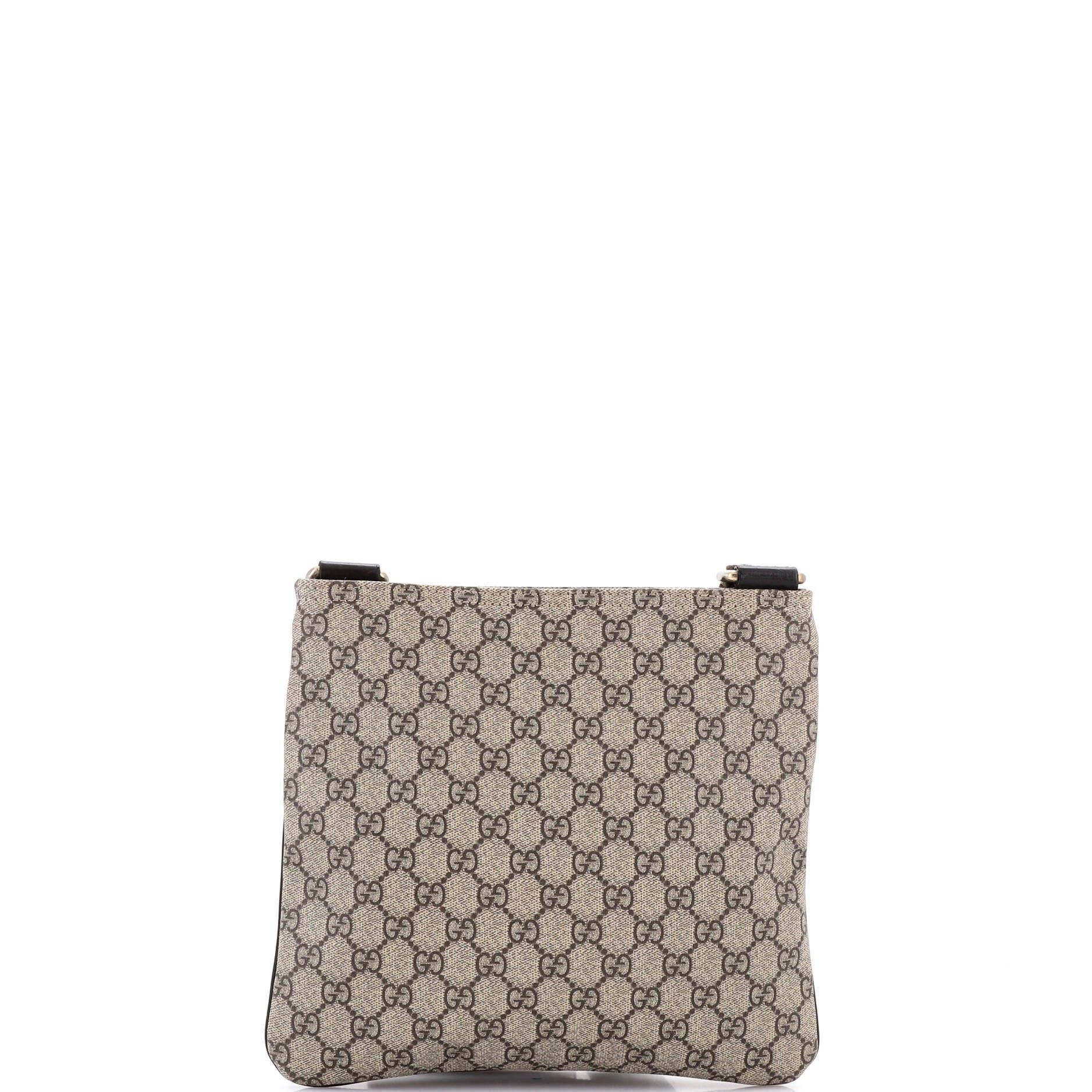 Gucci Front Zip Flat Messenger Bag Size ONE SIZE - 3 Thumbnail