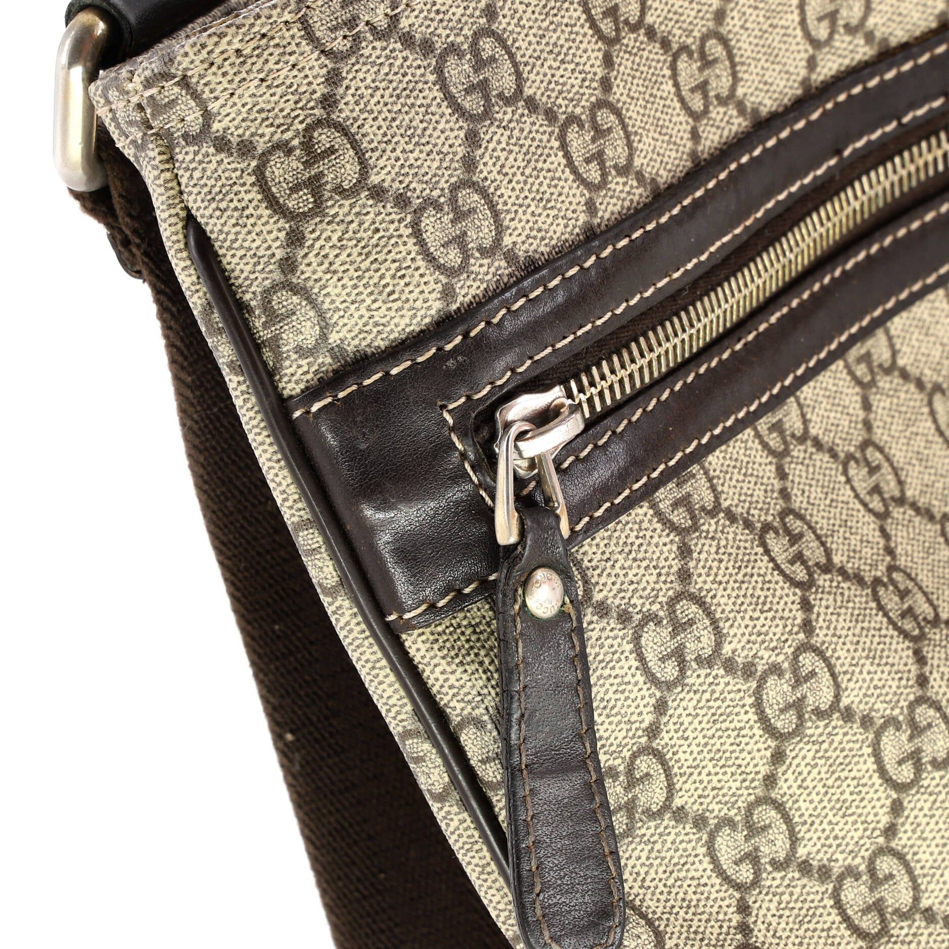 Gucci Front Zip Flat Messenger Bag Size ONE SIZE - 7 Thumbnail