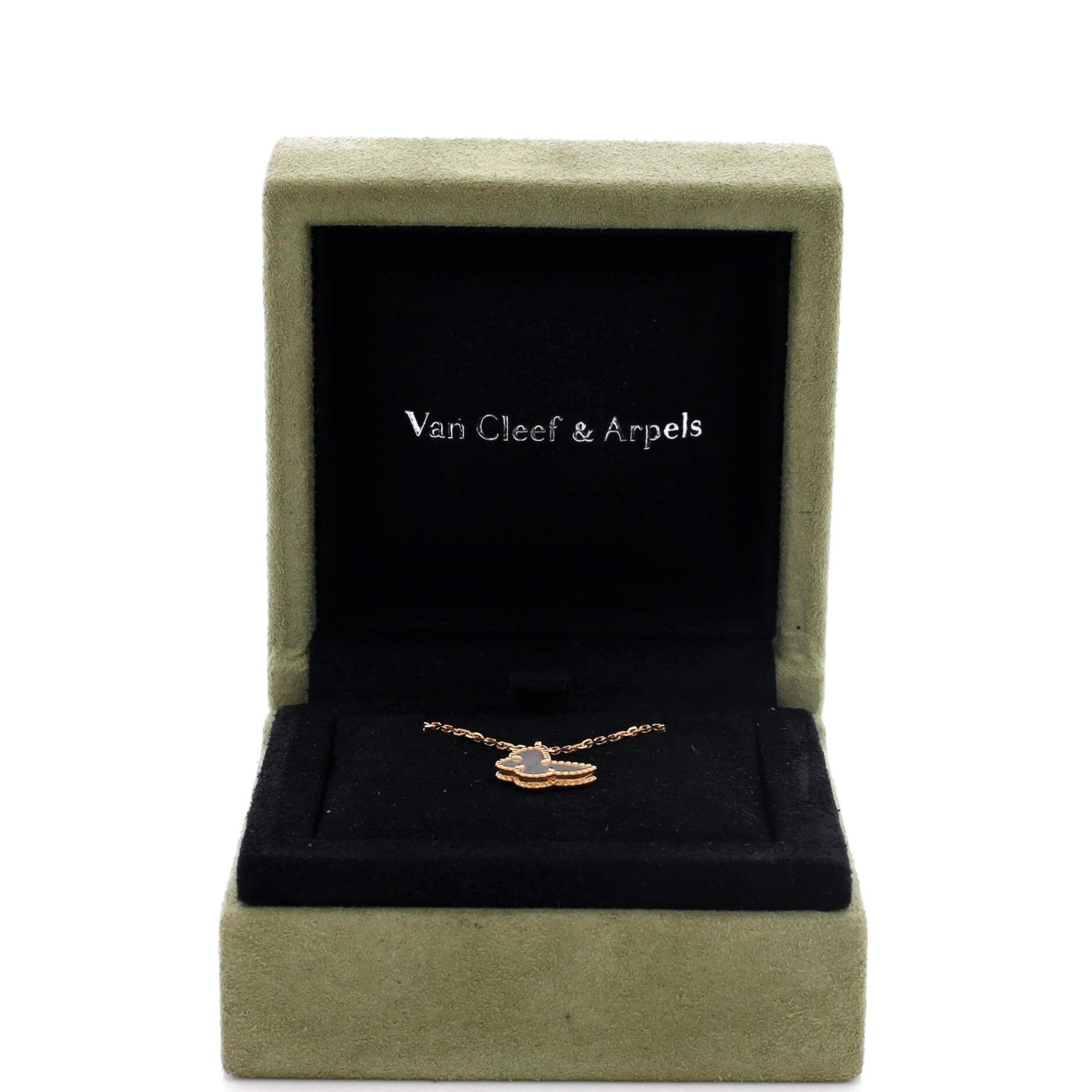 Van Cleef & Arpels Sweet Alhambra Butterfly Pendant Necklace Size ONE SIZE - 2 Thumbnail