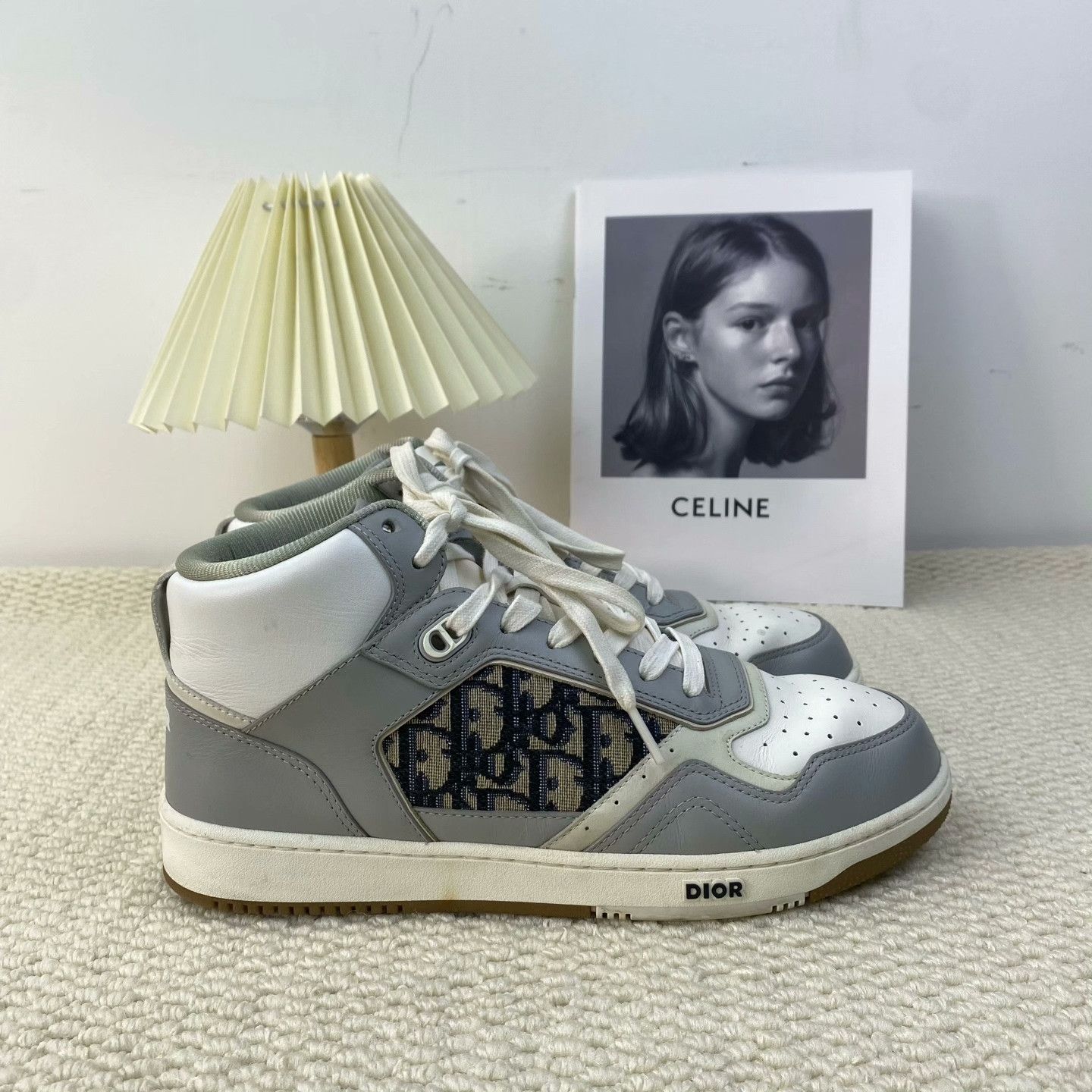 Dior Dior Hitop Sneakers 9 Men Size US 9 / EU 42 - 2 Thumbnail