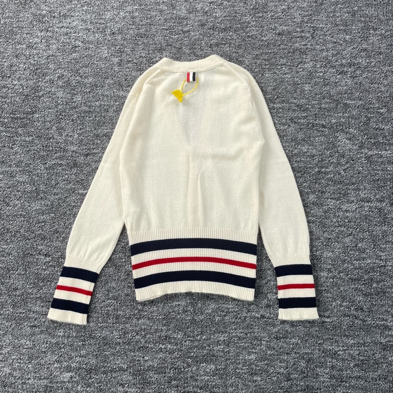 Thom Browne Thom Browne Knit Striped Brown Sweater it_38 Women Size XS / US 0-2 / IT 36-38 - 2 Thumbnail