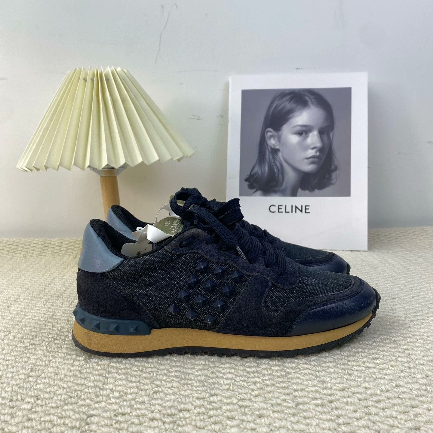Valentino Valentino Casual Lowtop Sneakers us_7 Women Size US 7 / IT 37 - 3 Thumbnail