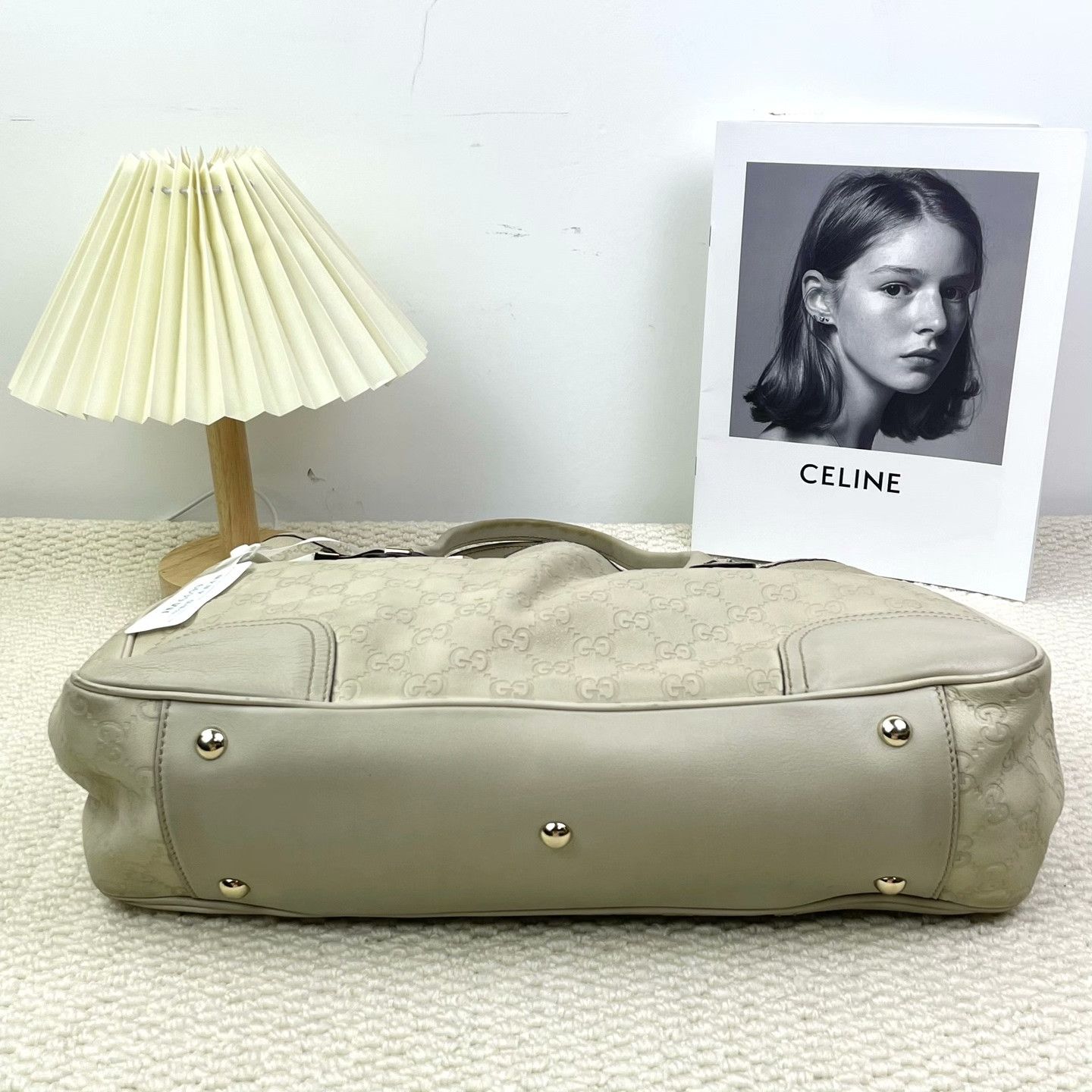 Gucci Gucci Leather White Shoulder Bag OS Women Size ONE SIZE - 7 Thumbnail