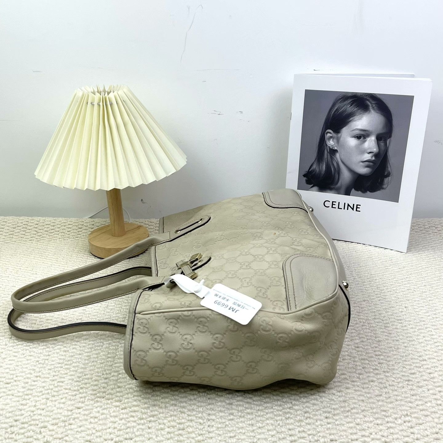 Gucci Gucci Leather White Shoulder Bag OS Women Size ONE SIZE - 2 Thumbnail