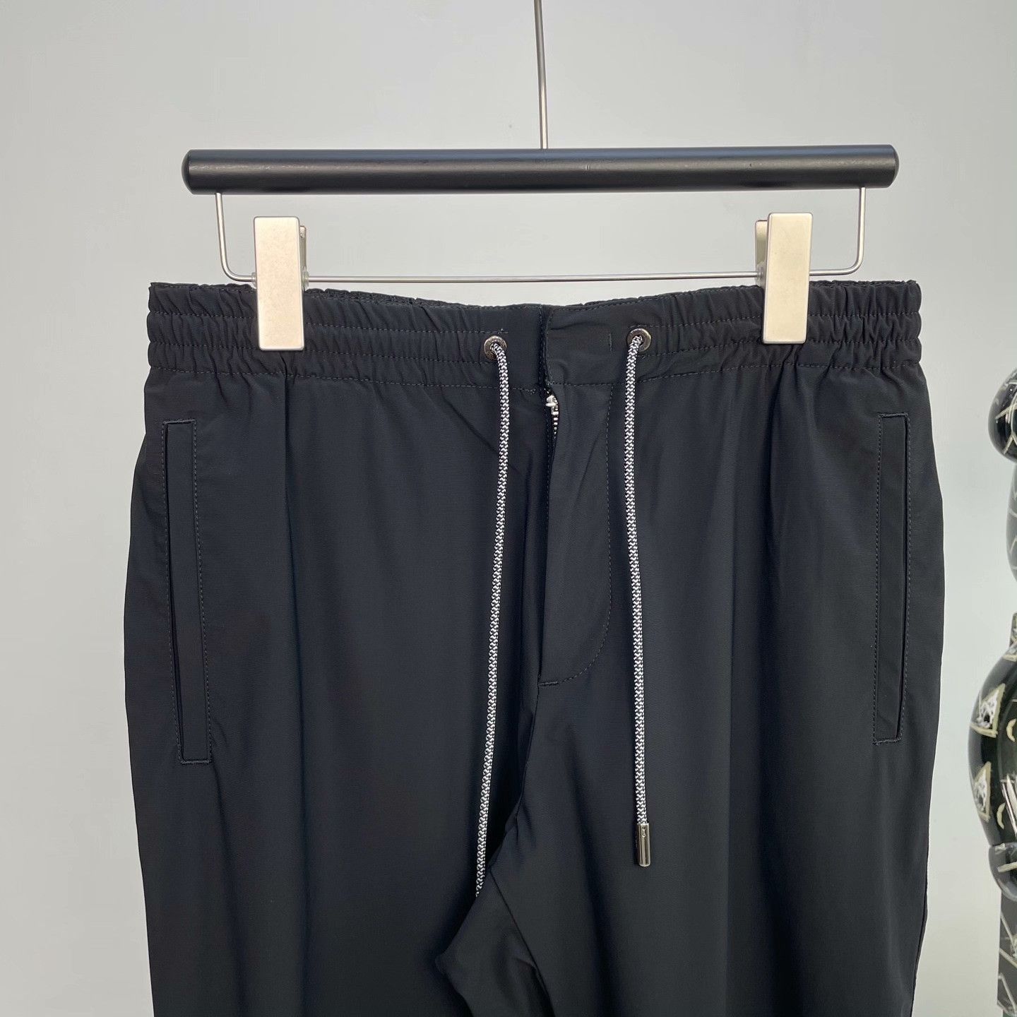 Ermenegildo Zegna Ermenegildo Zegna Straight Black Casual Pants 36 Men Size US 36 / EU 52 - 4 Thumbnail