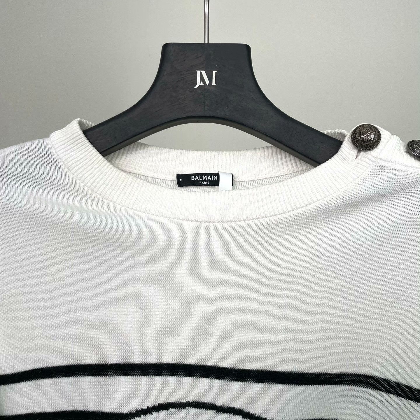 Balmain Balmain Retro Striped T-Shirt S Women Size S / US 4 / IT 40 - 4 Thumbnail