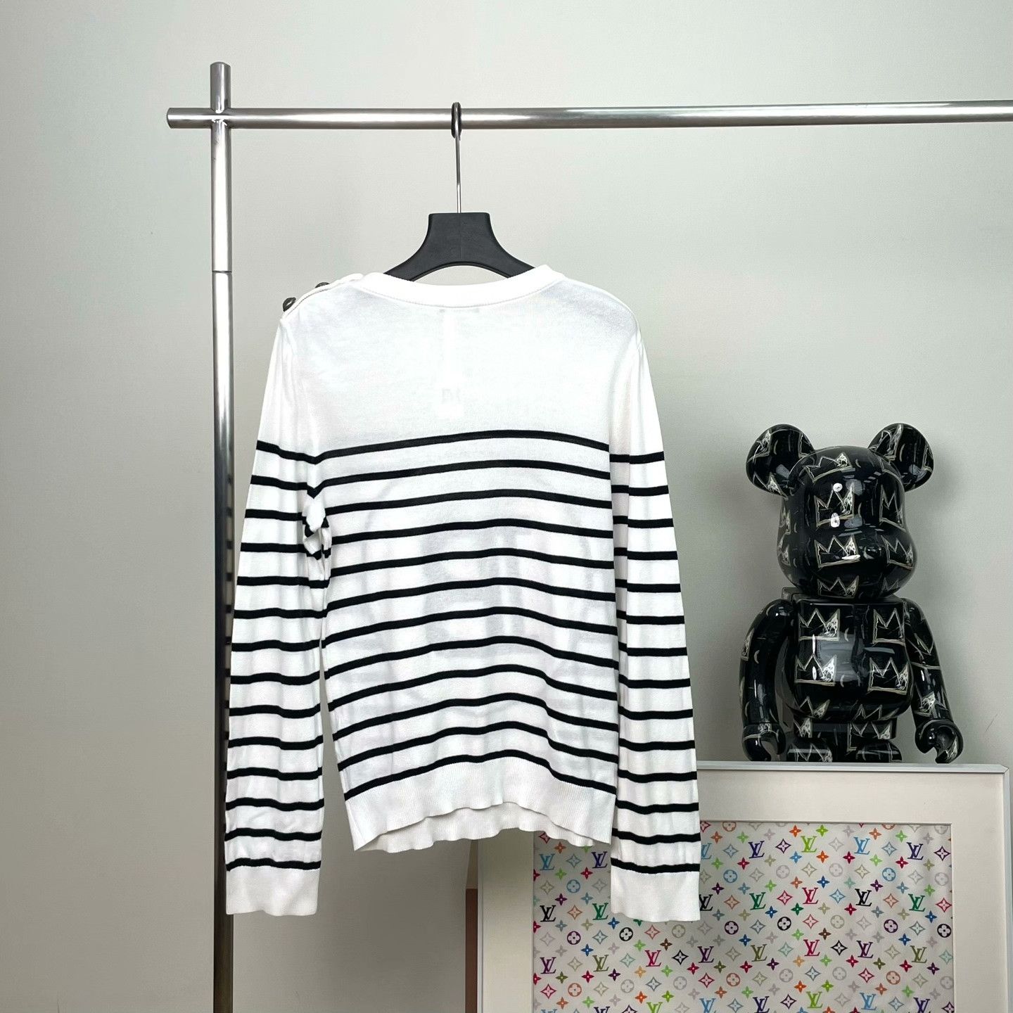 Balmain Balmain Retro Striped T-Shirt S Women Size S / US 4 / IT 40 - 3 Thumbnail