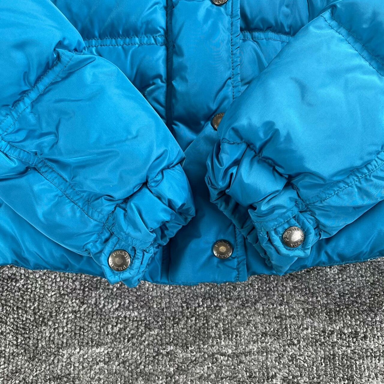 Prada Prada Down Blue Down Jacket it_38 Women Size XS / US 0-2 / IT 36-38 - 3 Thumbnail