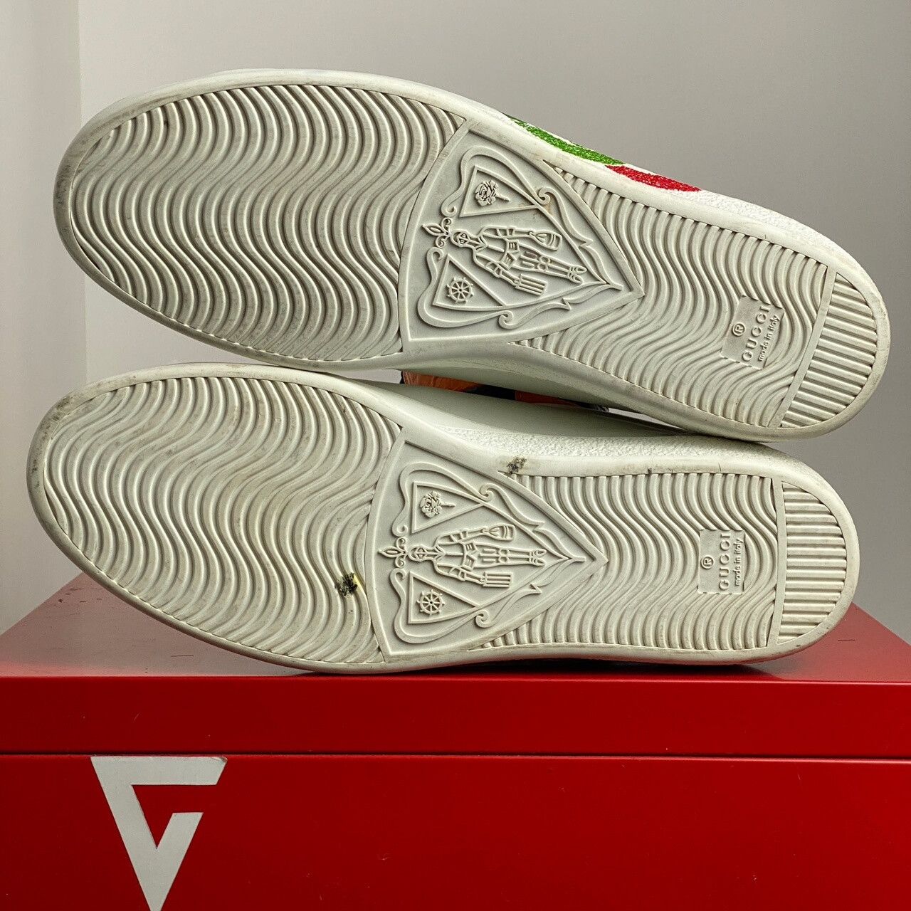 Gucci Gucci White Lowtop Sneakers 11 Men Size US 11 / EU 44 - 6 Thumbnail