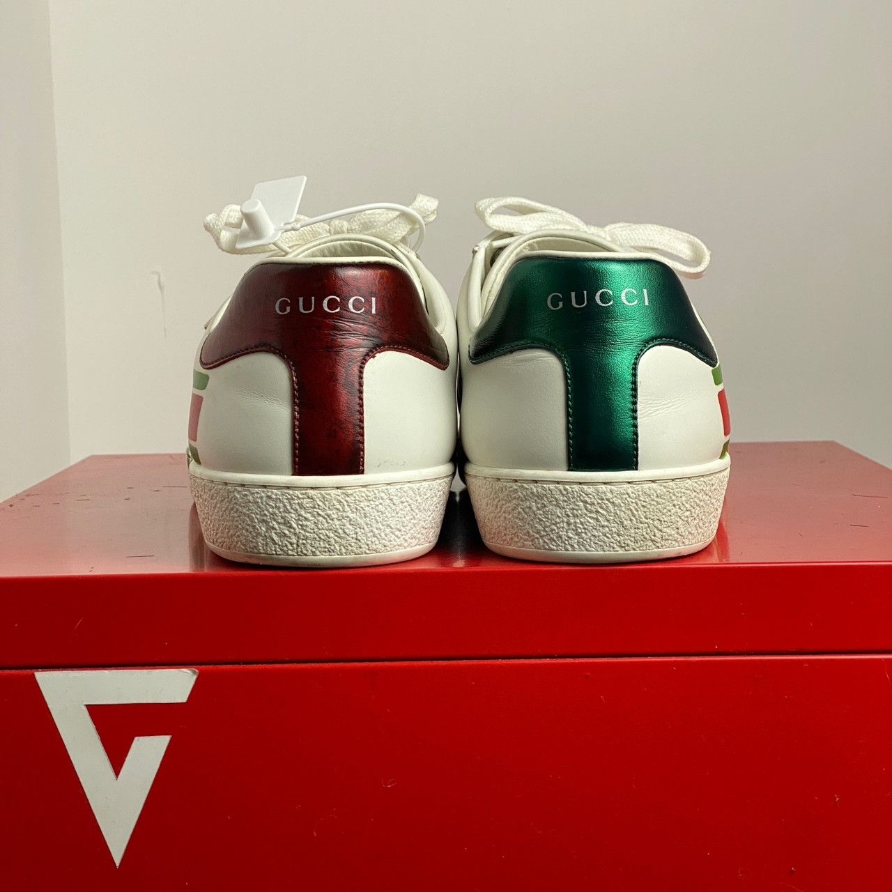Gucci Gucci White Lowtop Sneakers 11 Men Size US 11 / EU 44 - 5 Thumbnail