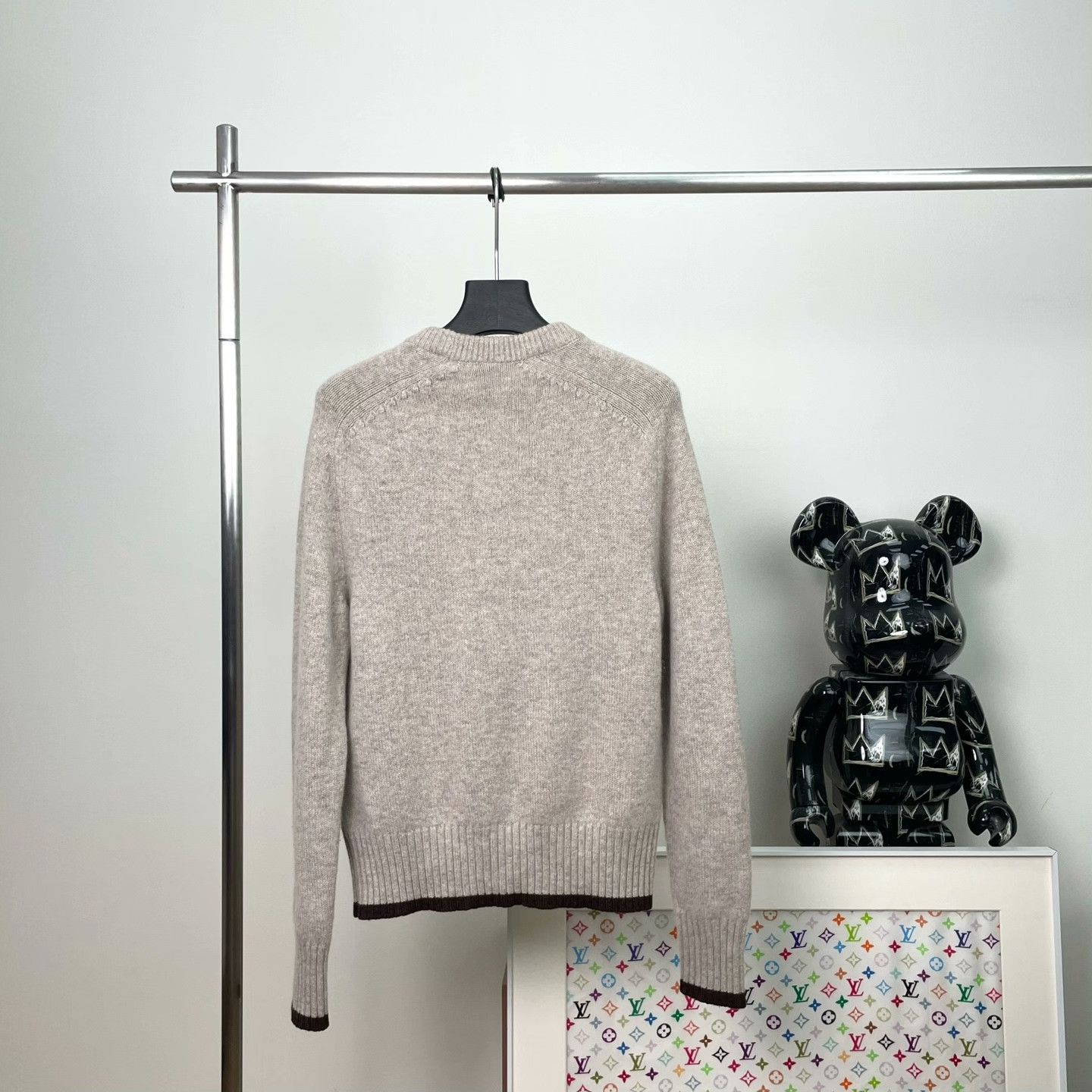 Dior Dior Retro Embroidered Sweater s Men Size US S / EU 44-46 / 1 - 2 Thumbnail