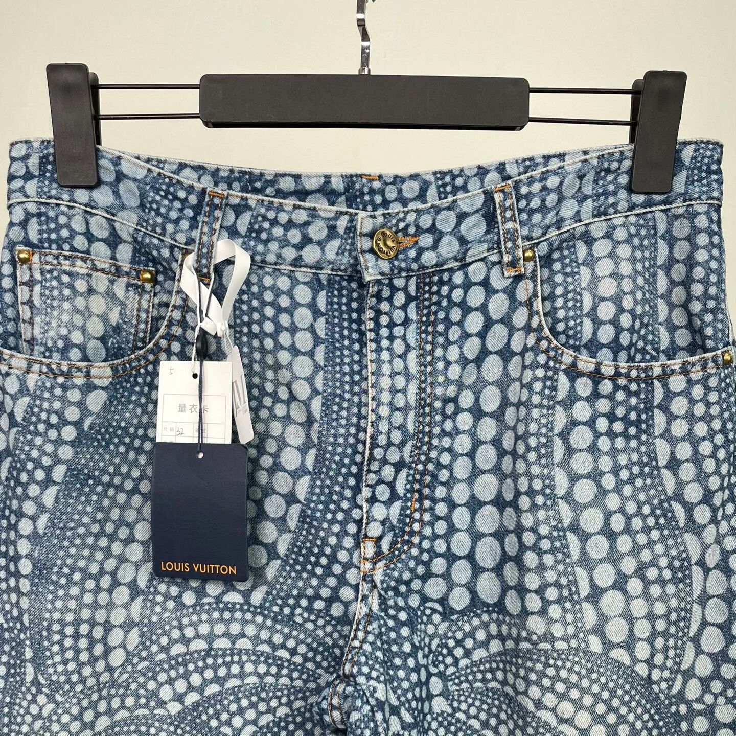 Louis Vuitton Louis Vuitton Casual Graphic Orange Denim Jeans 34 Men Size US 34 / EU 50 - 3 Thumbnail