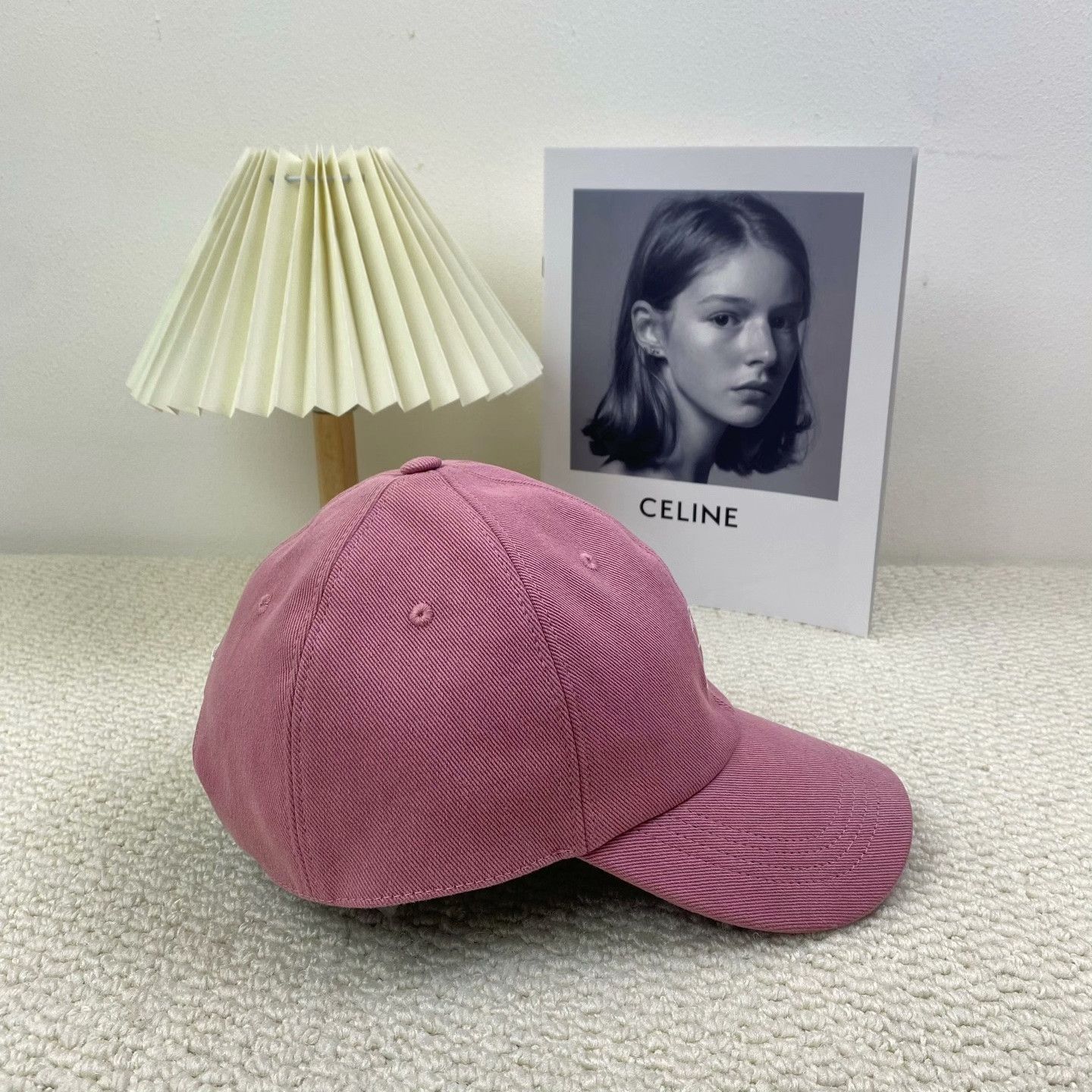Brunello Cucinelli Brunello Cucinelli Embroidered Pink Hat one size Men Size ONE SIZE - 4 Thumbnail